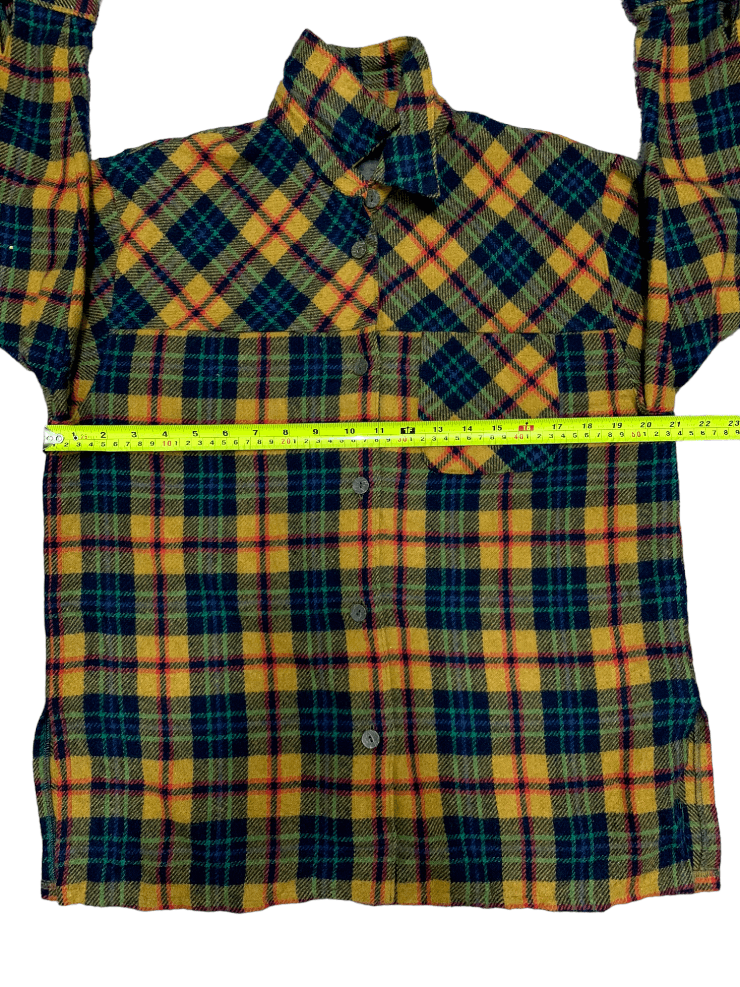 Japanese Brand Vintage Japanese Brand Wool Style Checkered Flannel Size US M / EU 48-50 / 2 - 11 Thumbnail
