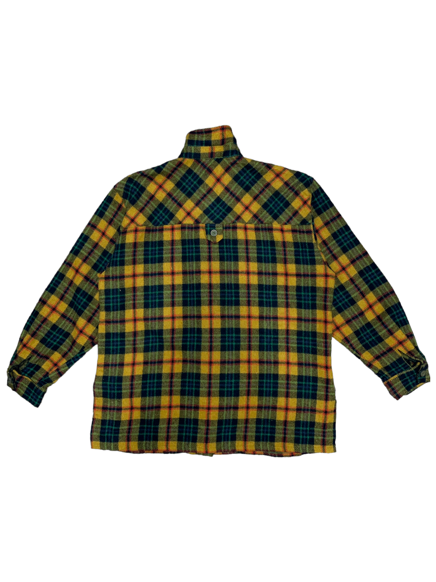 Japanese Brand Vintage Japanese Brand Wool Style Checkered Flannel Size US M / EU 48-50 / 2 - 2 Thumbnail