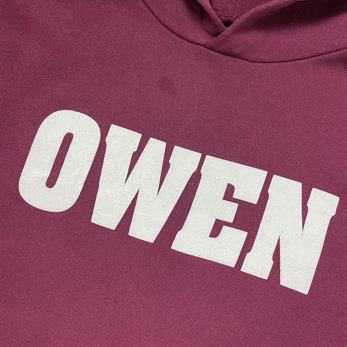 Vintage Vintage Owen Spellout Hoodie Size US XL / EU 56 / 4 - 6 Thumbnail