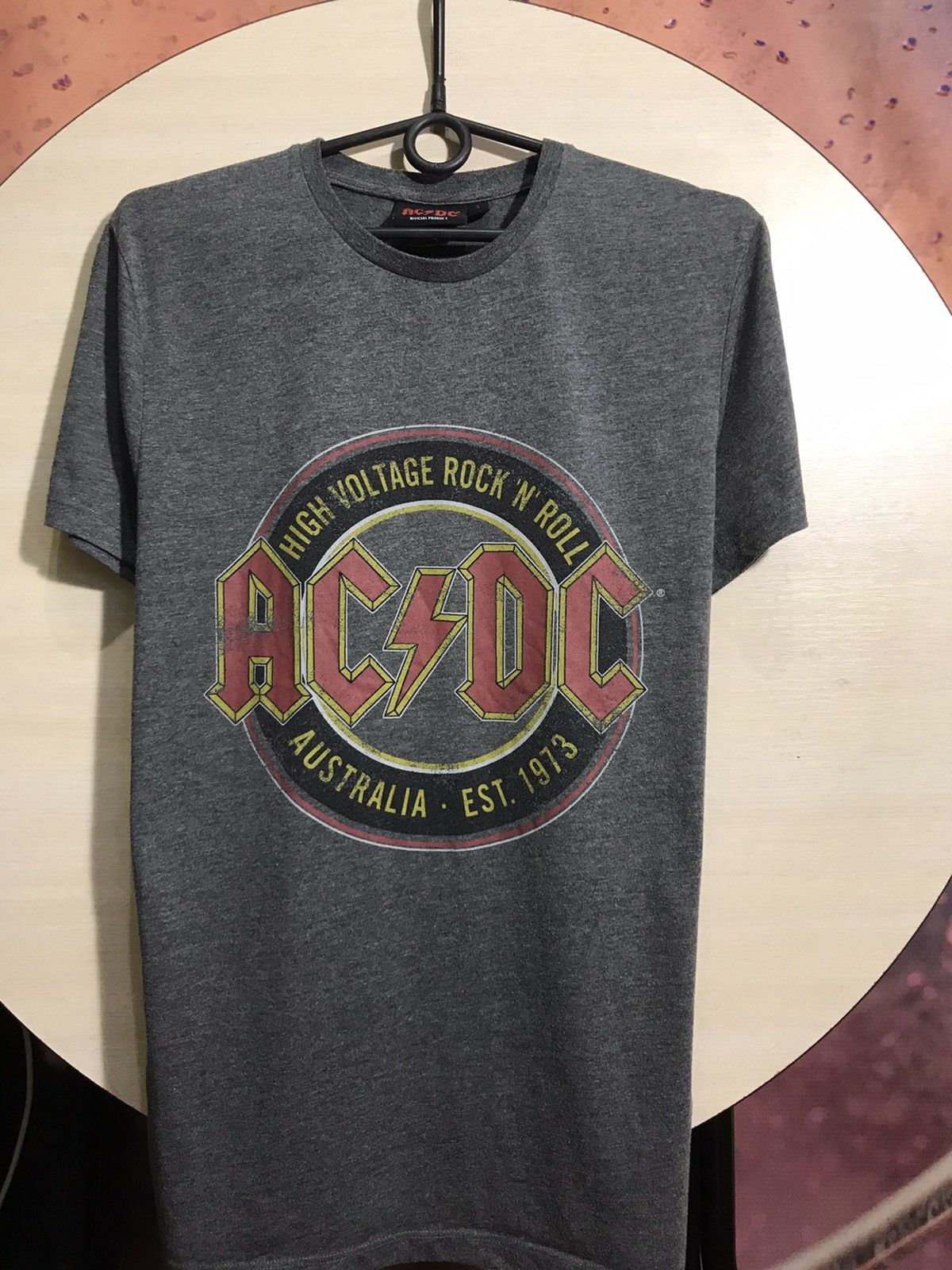 AC/DC × Band Tees × Vintage Vintage Ac Dc band rock tee Size US S / EU 44-46 / 1 - 2 Thumbnail