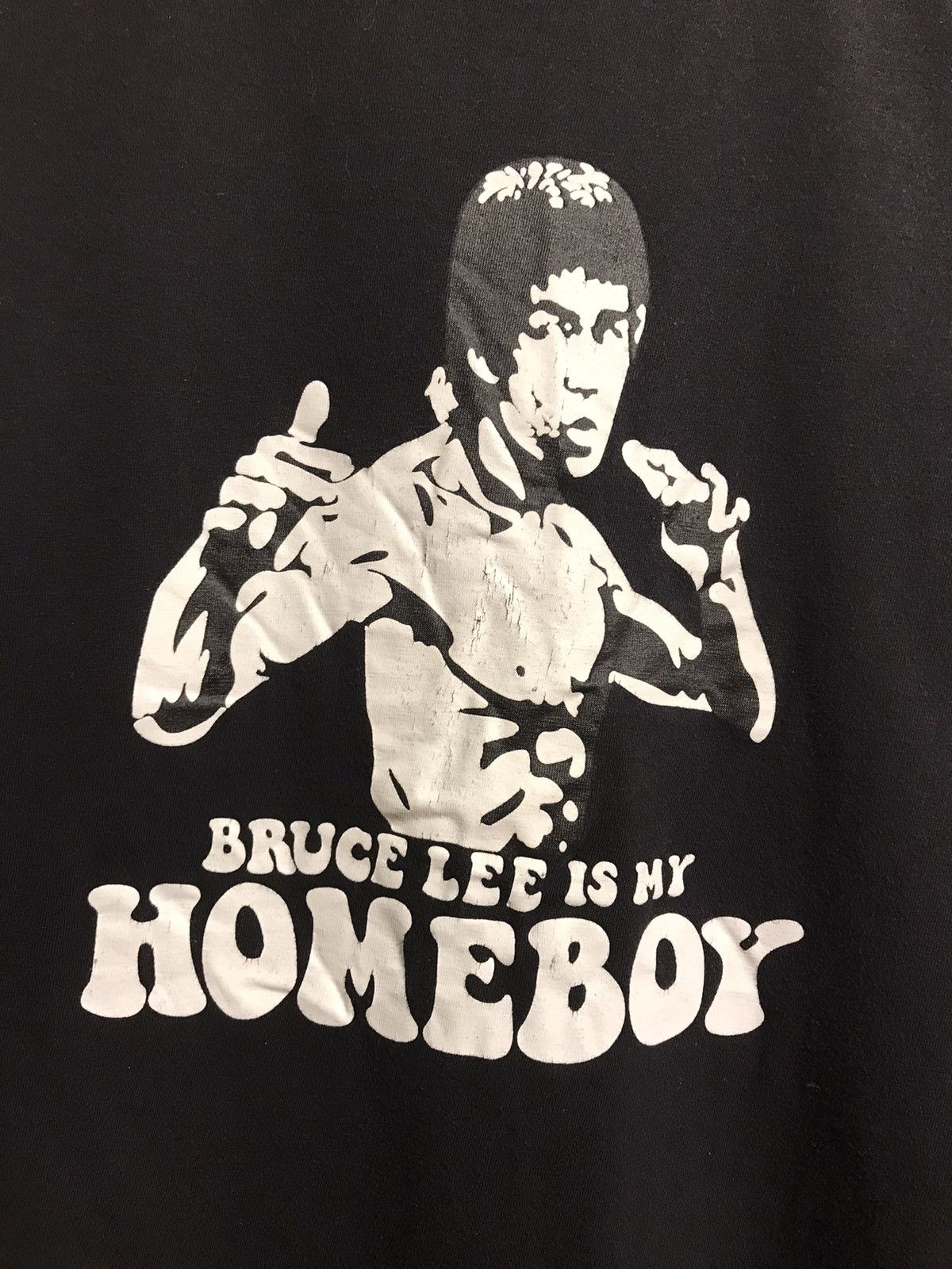Vintage Vintage Bruce Lee streetwear movie tee Size US M / EU 48-50 / 2 - 3 Thumbnail
