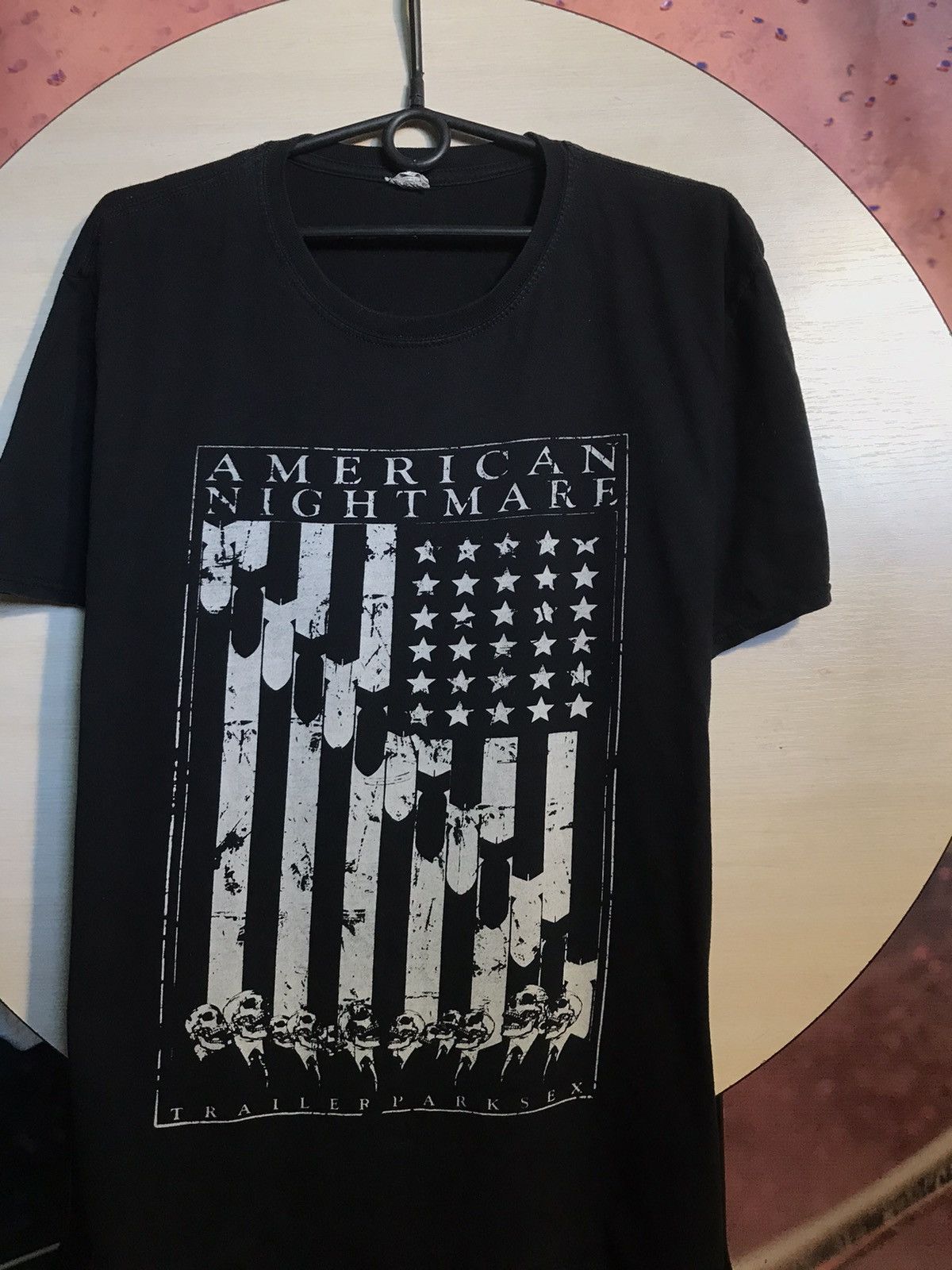 Band Tees American nightmare American flag streetwear tee Size US L / EU 52-54 / 3 - 2 Thumbnail