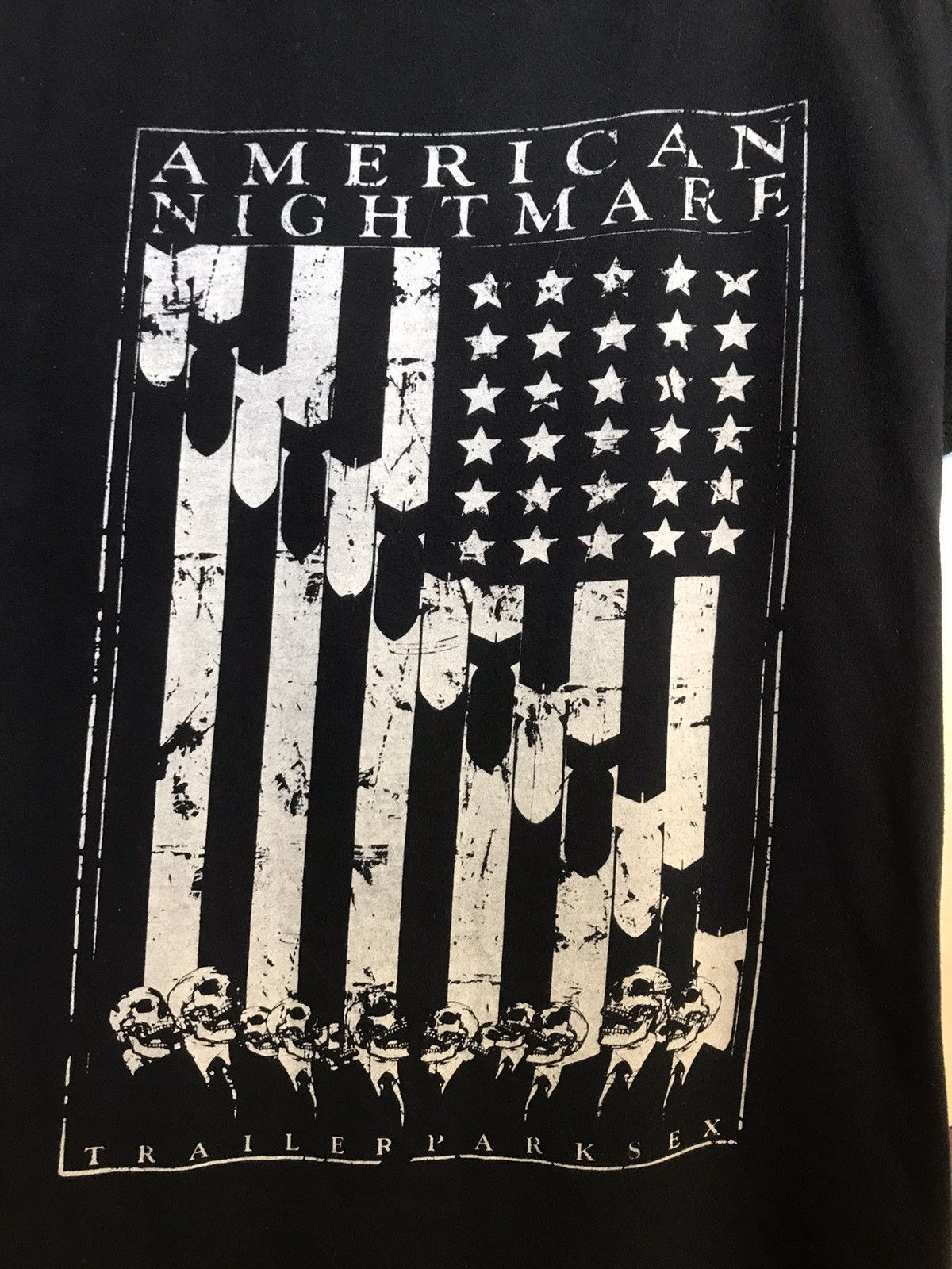 Band Tees American nightmare American flag streetwear tee Size US L / EU 52-54 / 3 - 3 Thumbnail