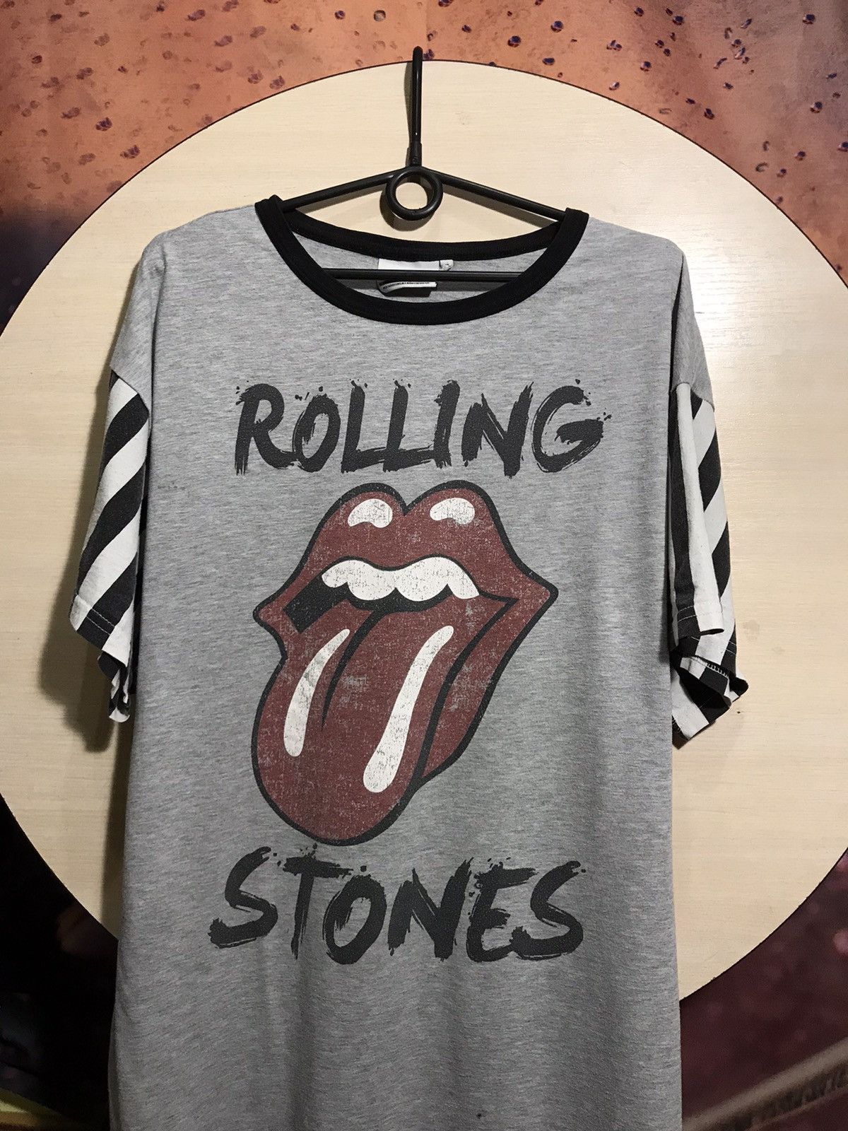 Band Tees × The Rolling Stones × Vintage Vintage the Rolling Stones band rock tee Size US L / EU 52-54 / 3 - 2 Thumbnail