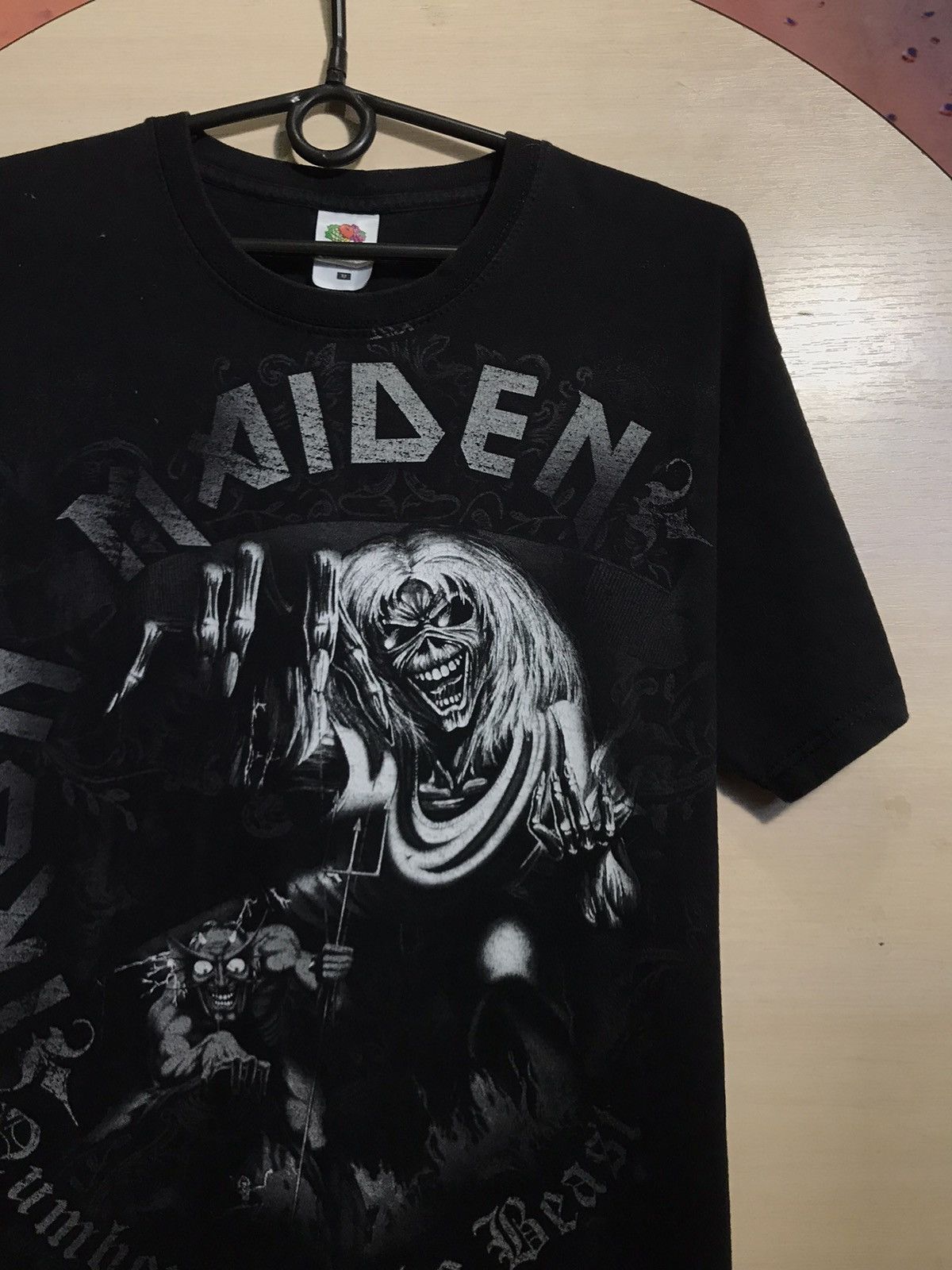 Band Tees × Iron Maiden × Vintage Vintage Iron Maiden band rock tee Size US M / EU 48-50 / 2 - 3 Thumbnail