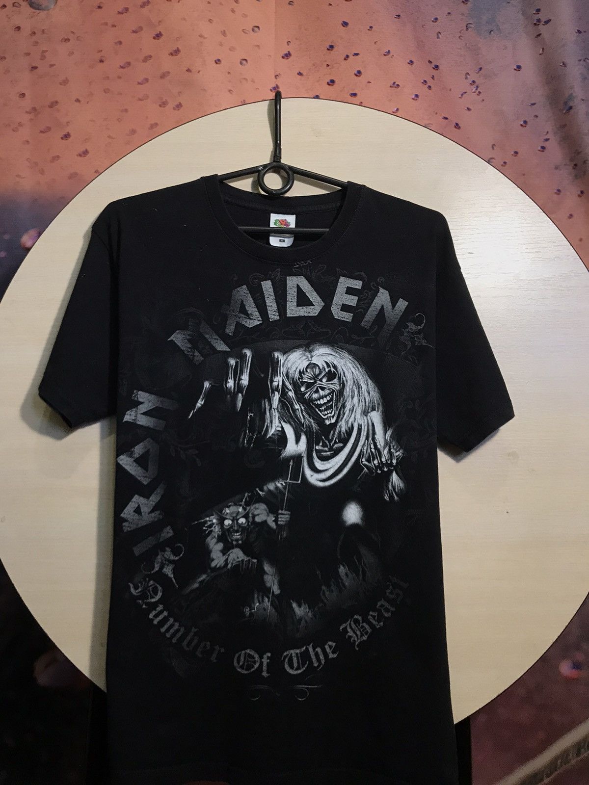 Band Tees × Iron Maiden × Vintage Vintage Iron Maiden band rock tee Size US M / EU 48-50 / 2 - 2 Thumbnail