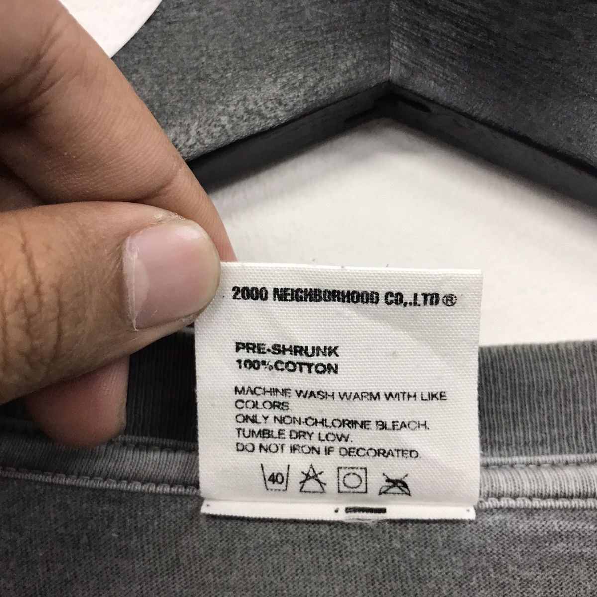 Japanese Brand × Neighborhood Rare!! Neighbourhood Single Pocket Tee Size US L / EU 52-54 / 3 - 13 Thumbnail