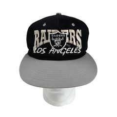 Vintage NFL Los Angeles Raiders Drew Pearson Twill Snapback Hat – 