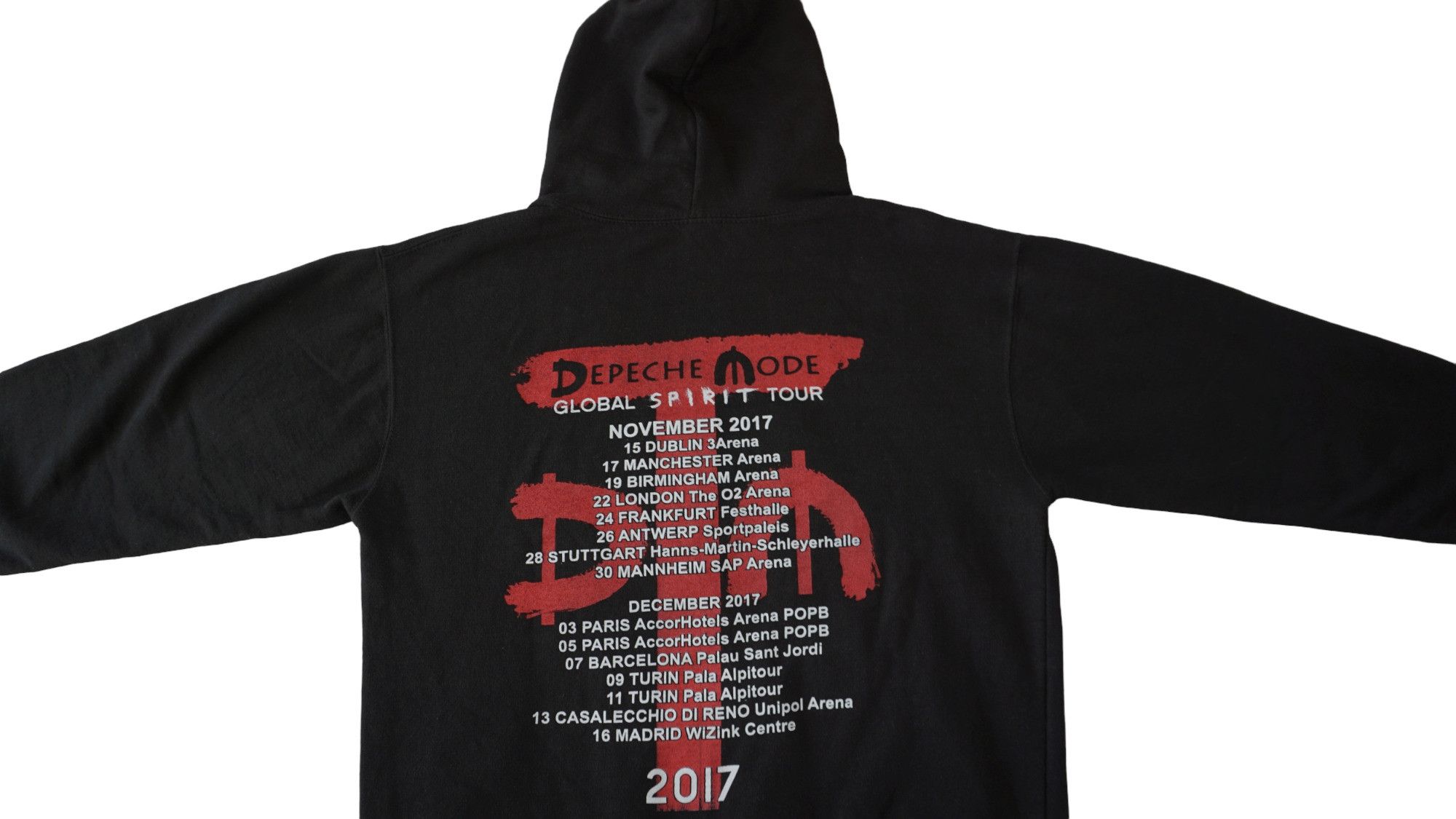 Band Tees Depeche Mode Spirit Global Tour 2017 Official Hoodie Size US M / EU 48-50 / 2 - 7 Thumbnail