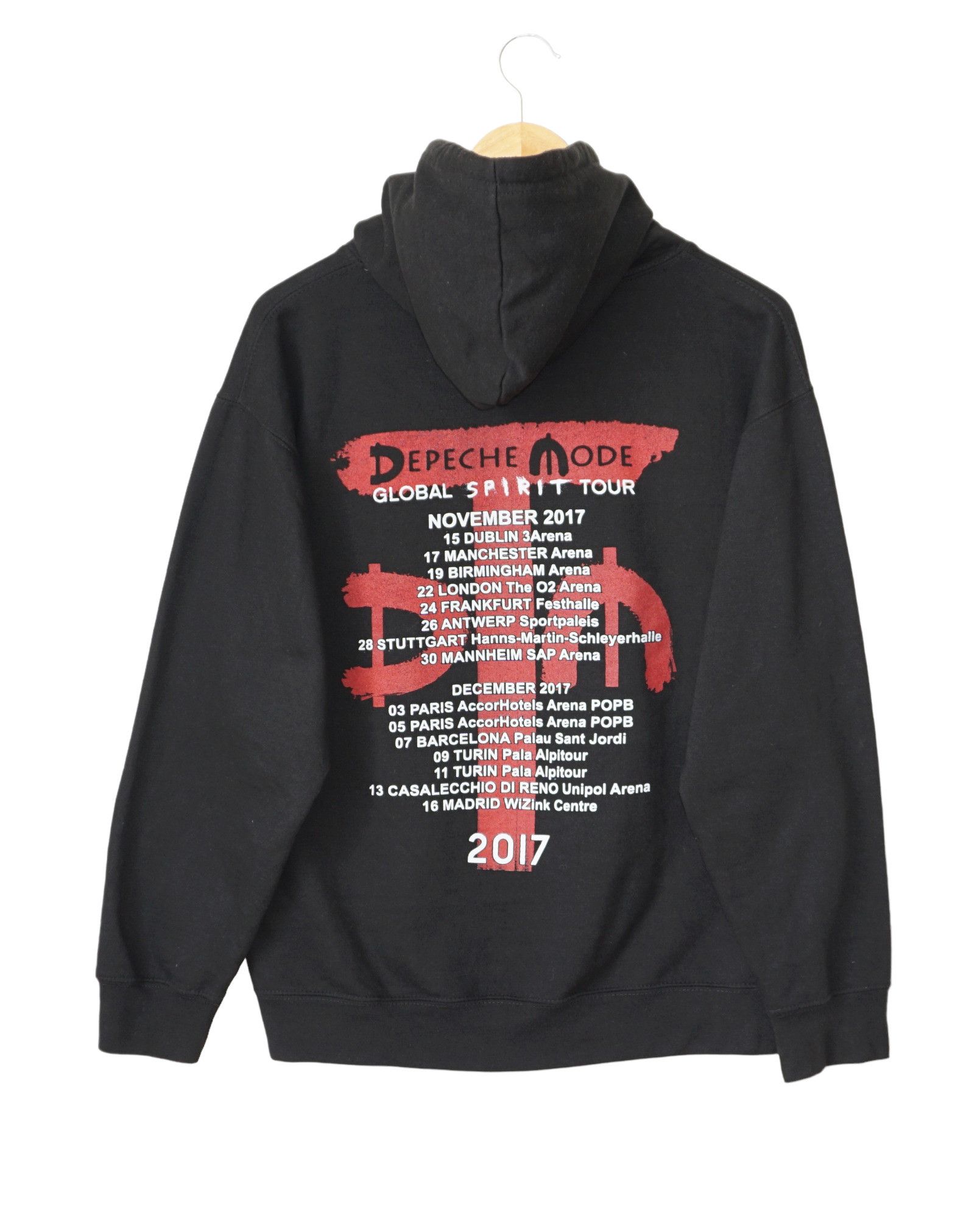 Band Tees Depeche Mode Spirit Global Tour 2017 Official Hoodie Size US M / EU 48-50 / 2 - 2 Thumbnail