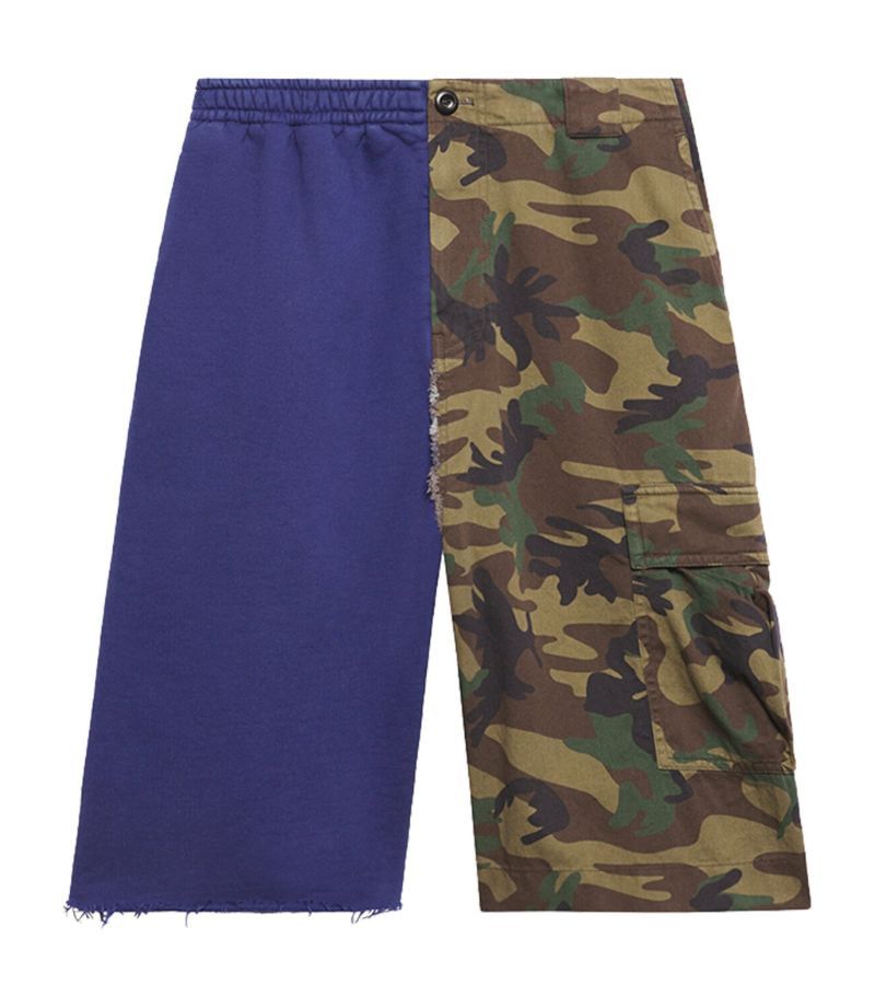 Balenciaga 50/50 Cargo Shorts Size US 30 / EU 46 - 2 Thumbnail