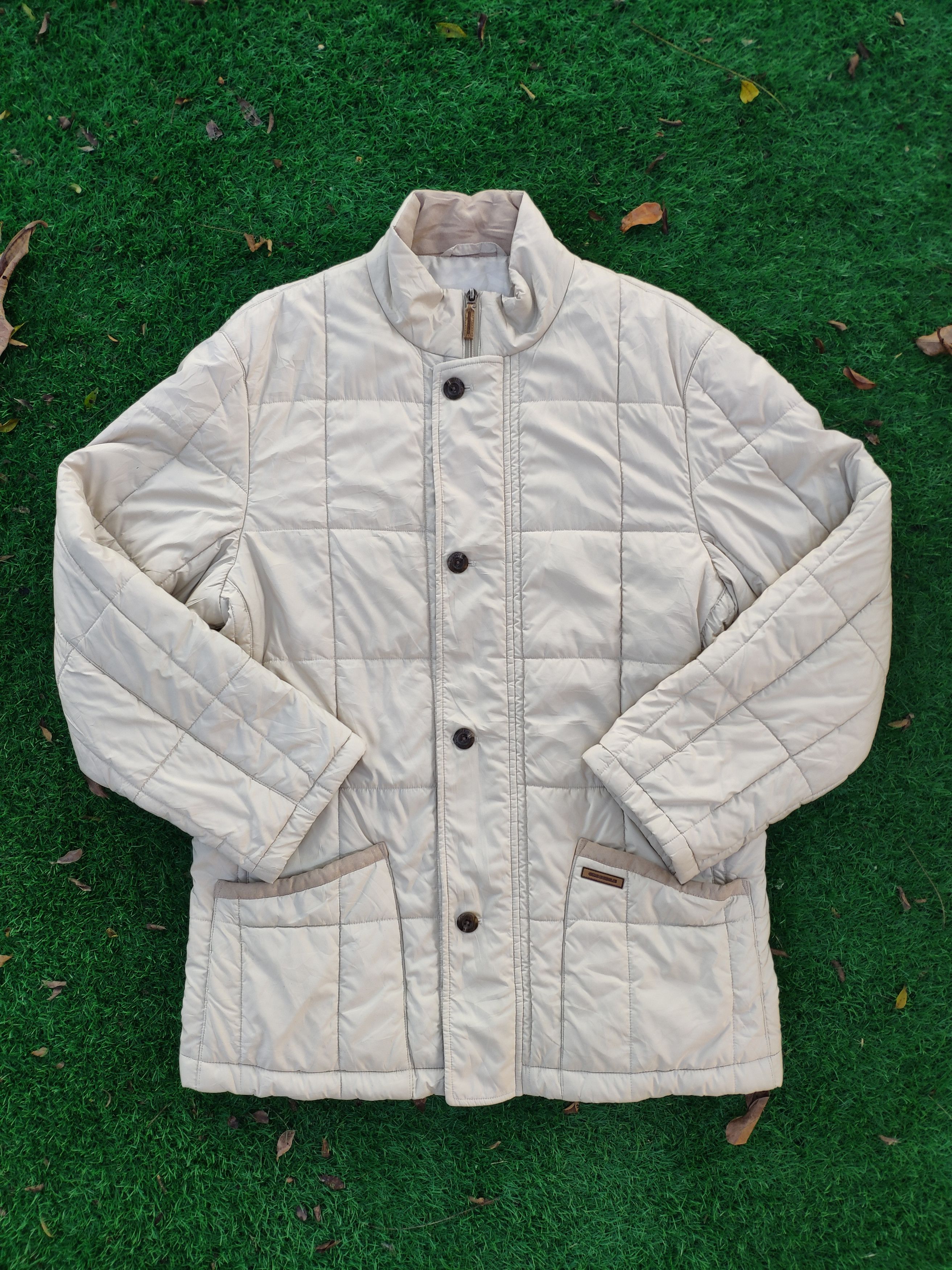 Japanese Brand × Vintage Steal 💥 Vintage Quilted Jacket by Crocodile Size US M / EU 48-50 / 2 - 1 Thumbnail