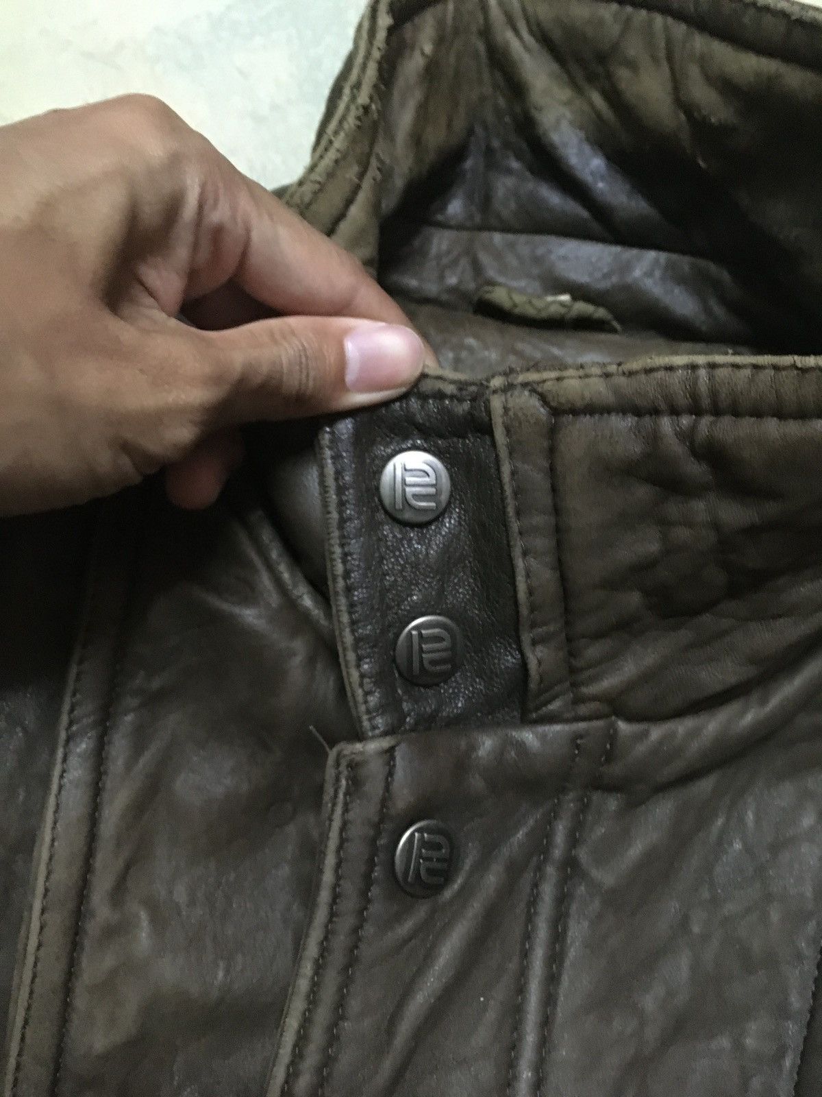 Japanese Brand Vintage Japanese Brand Leather Jacket Size US S / EU 44-46 / 1 - 5 Thumbnail