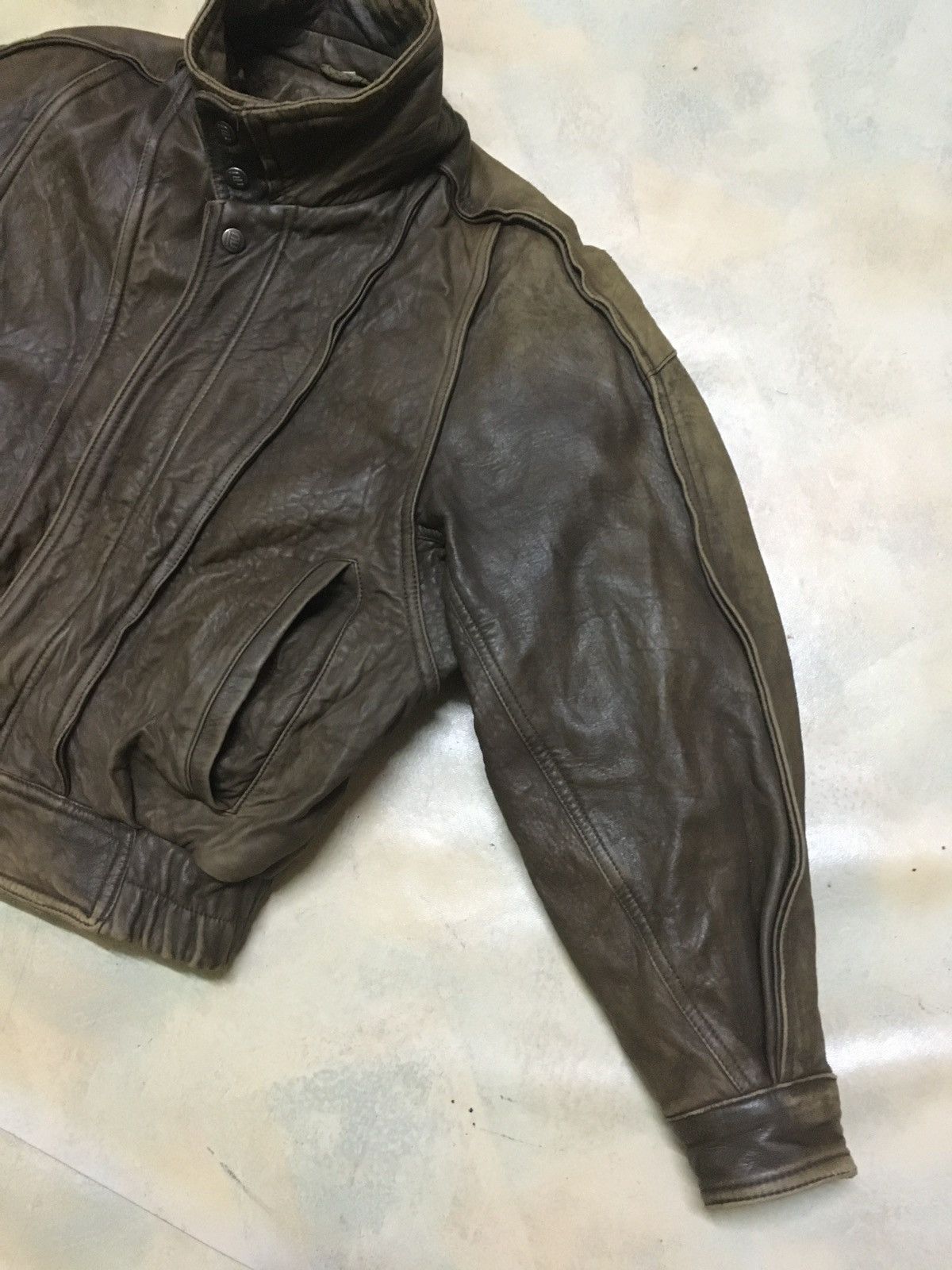 Japanese Brand Vintage Japanese Brand Leather Jacket Size US S / EU 44-46 / 1 - 4 Thumbnail