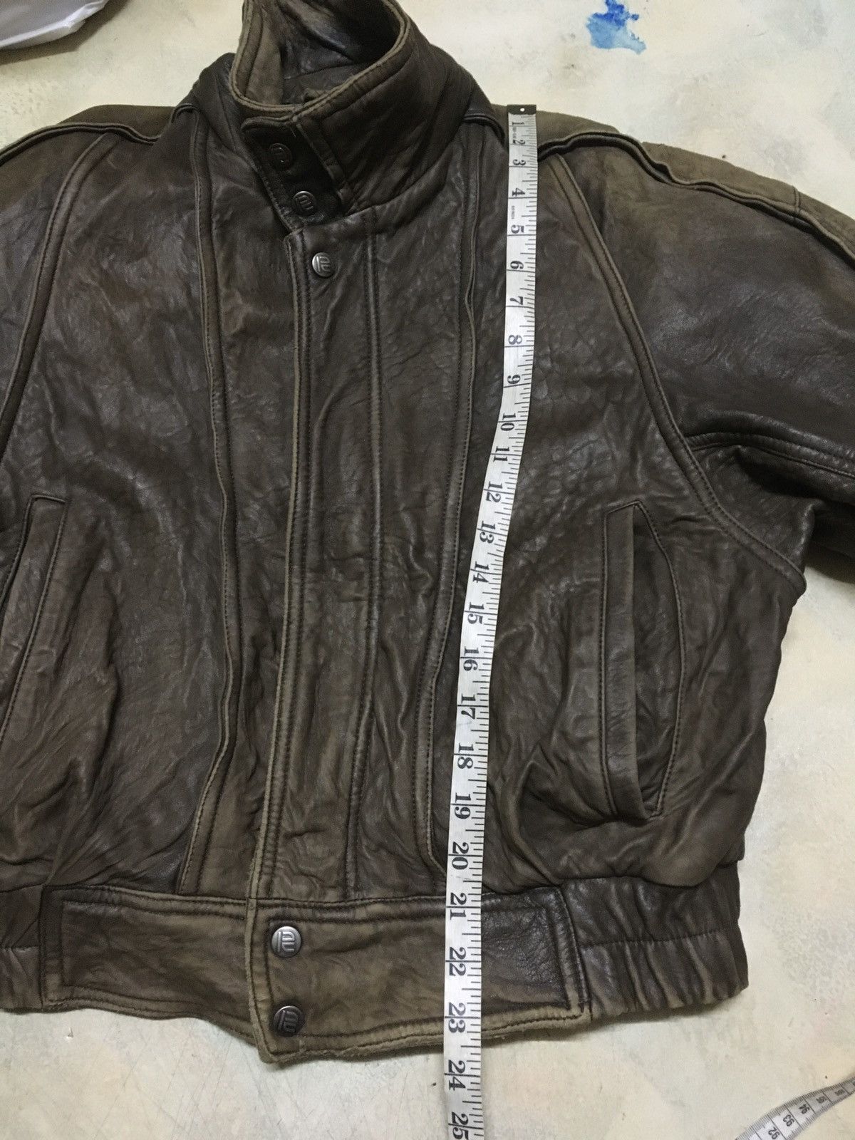 Japanese Brand Vintage Japanese Brand Leather Jacket Size US S / EU 44-46 / 1 - 15 Thumbnail