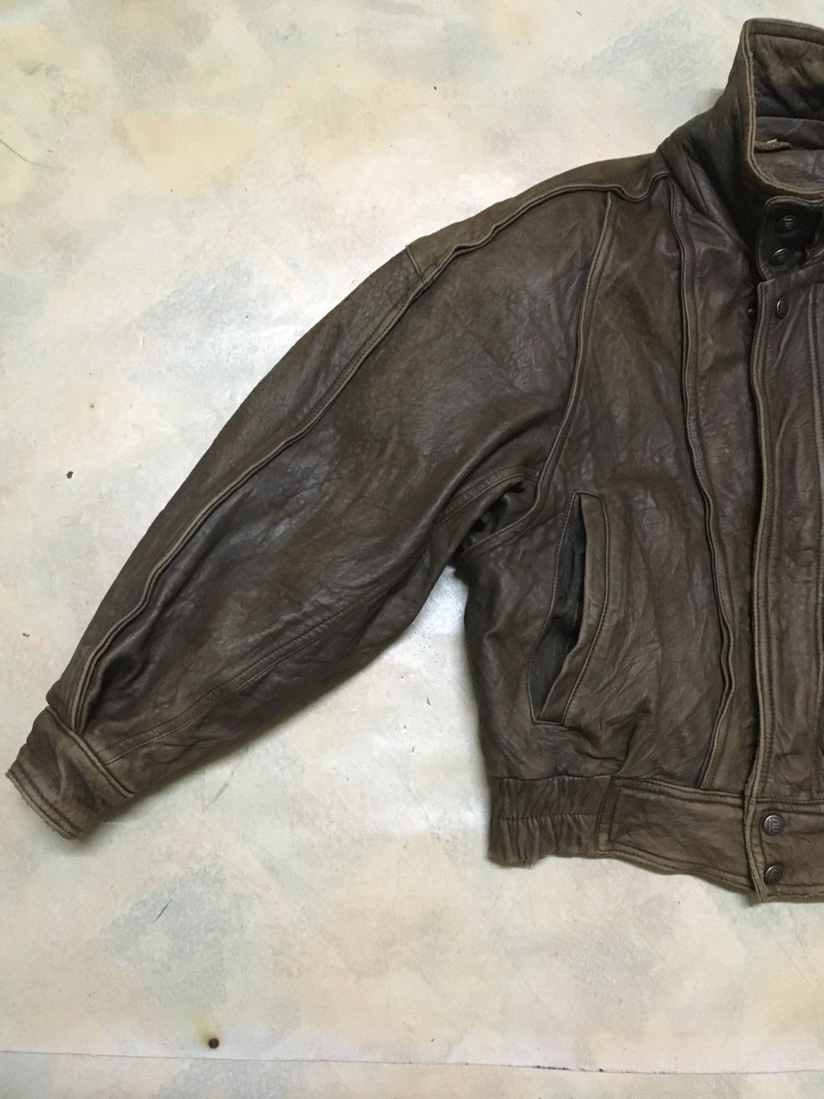 Japanese Brand Vintage Japanese Brand Leather Jacket Size US S / EU 44-46 / 1 - 2 Thumbnail