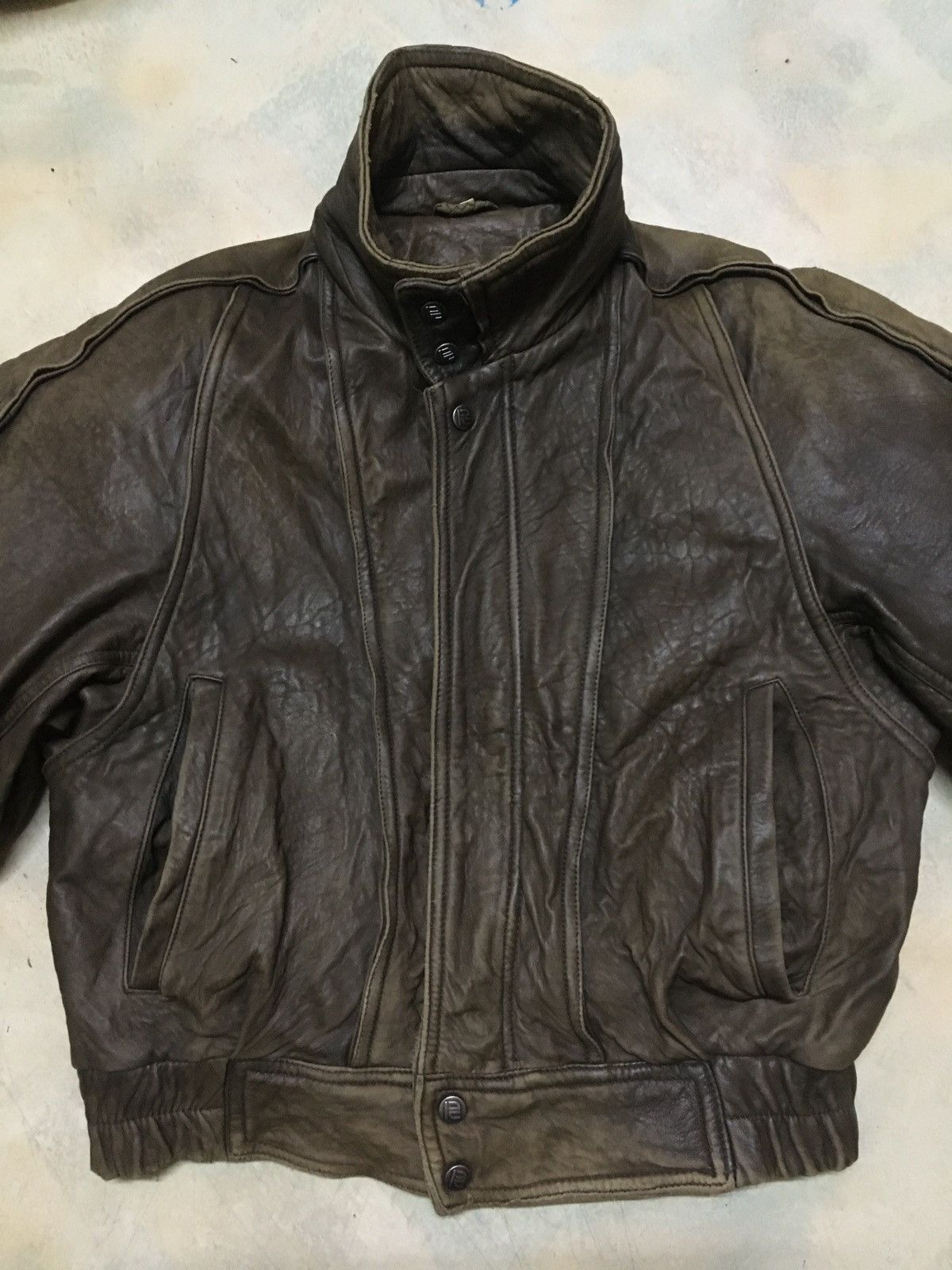 Japanese Brand Vintage Japanese Brand Leather Jacket Size US S / EU 44-46 / 1 - 3 Thumbnail