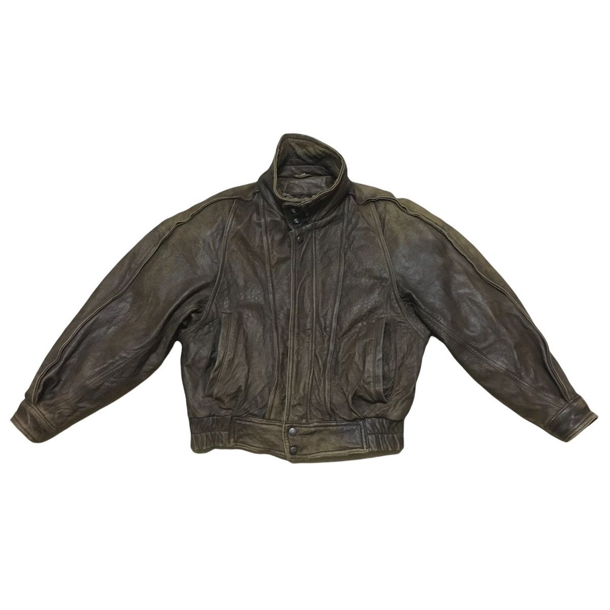Japanese Brand Vintage Japanese Brand Leather Jacket Size US S / EU 44-46 / 1 - 1 Thumbnail