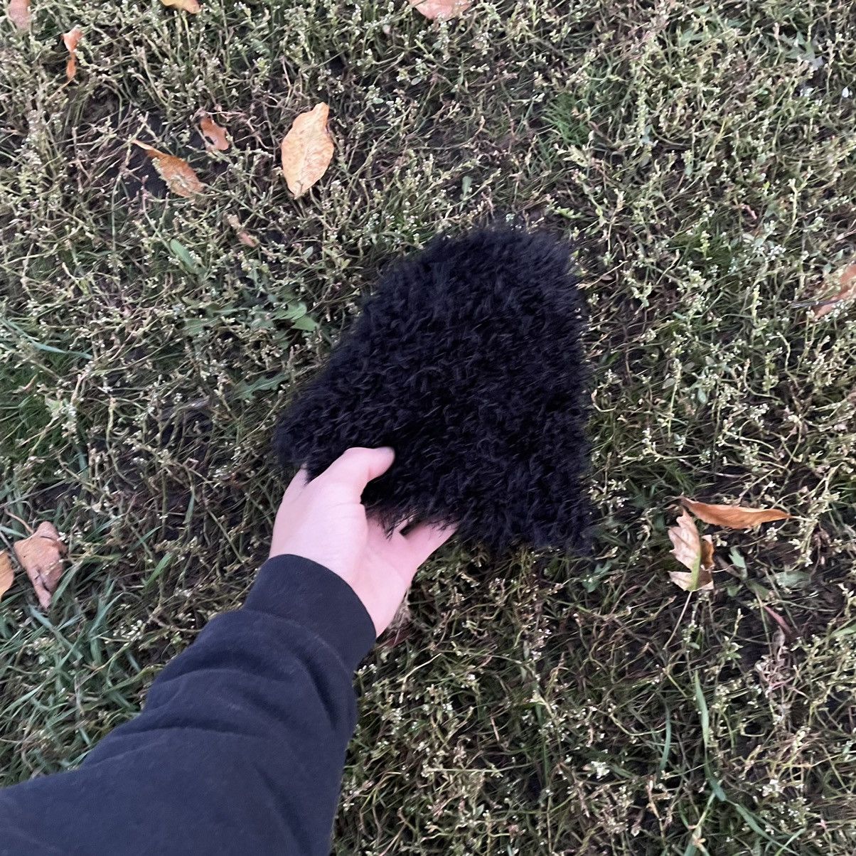 Vintage Vintage 90s Alt Beanie Mohair buymypiece furry American VTg Size ONE SIZE - 2 Thumbnail