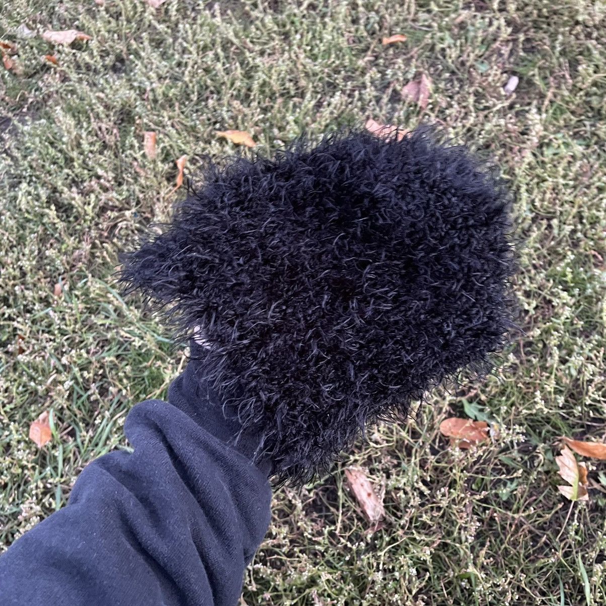 Vintage Vintage 90s Alt Beanie Mohair buymypiece furry American VTg Size ONE SIZE - 3 Thumbnail