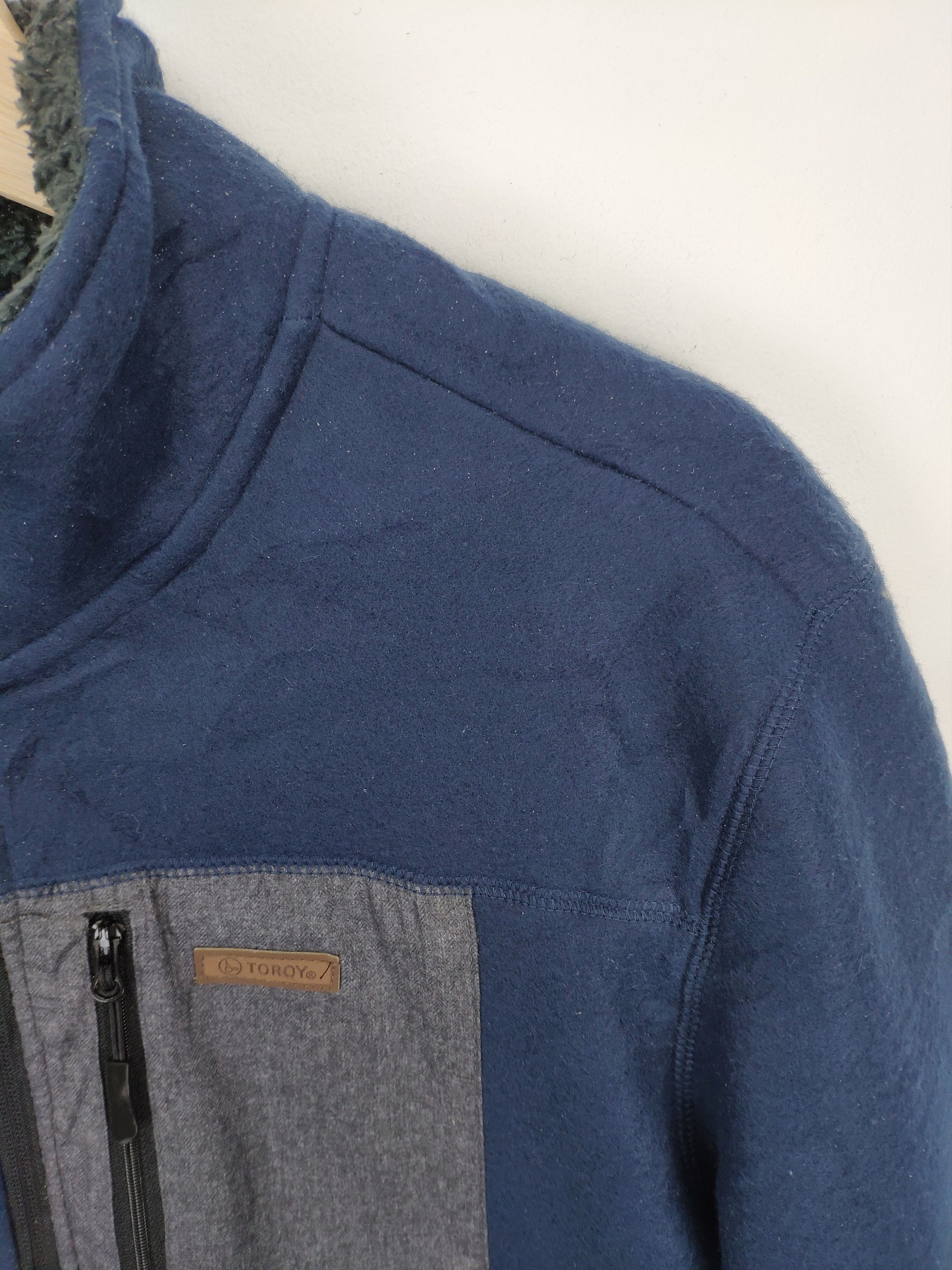 Japanese Brand Steal 💥 Vintage Toroy Jacket Lining Sherpa Size US M / EU 48-50 / 2 - 7 Thumbnail