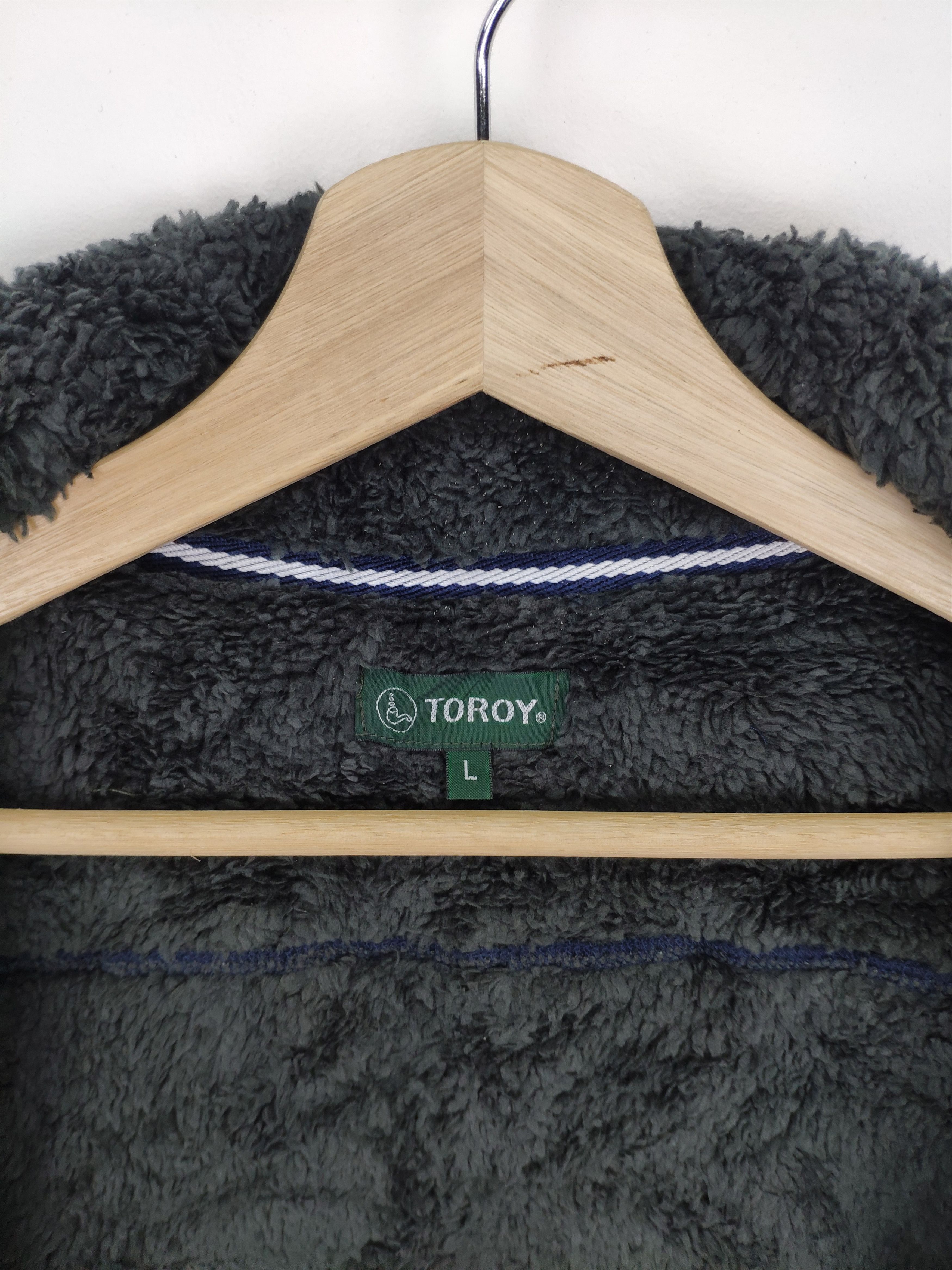 Japanese Brand Steal 💥 Vintage Toroy Jacket Lining Sherpa Size US M / EU 48-50 / 2 - 9 Thumbnail