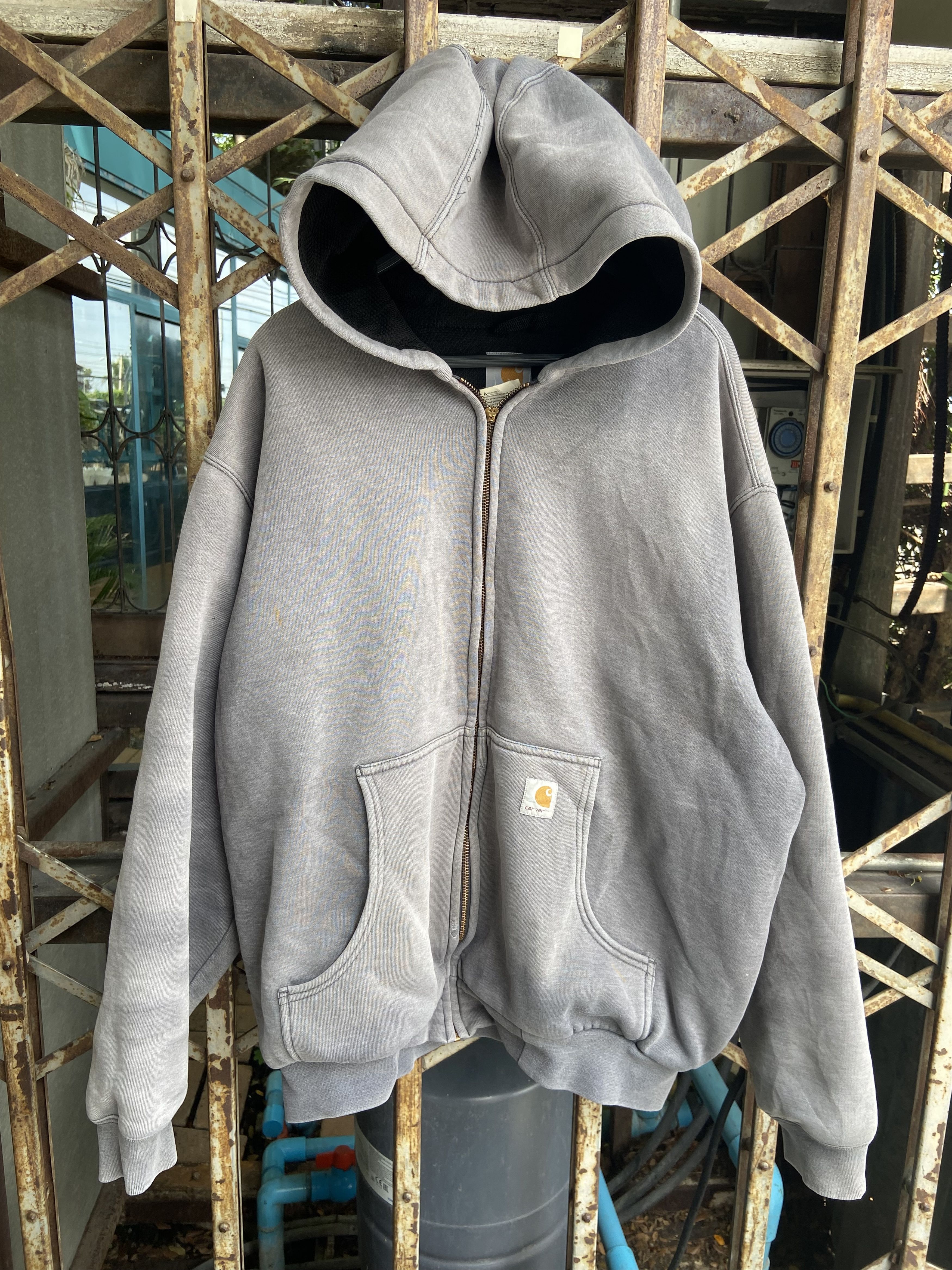 Carhartt × Streetwear × Vintage SUN FADED CEMENT GREY