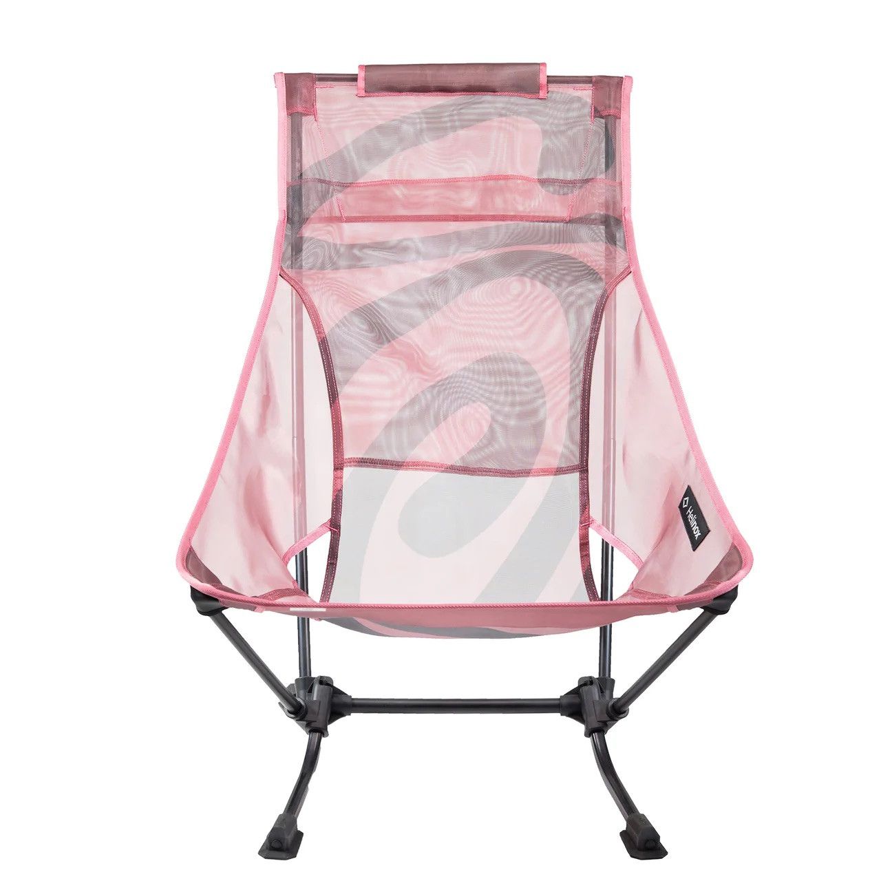 Pre-owned Hypebeast X Stussy Stüssy X Helinox Swirly S Beach Chair Pink In Black Pink