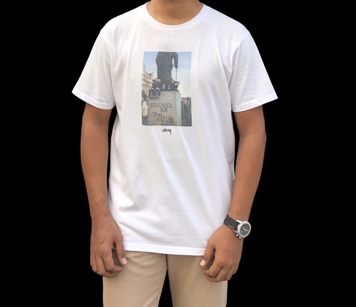 Stussy 🔥OG Stussy For The Masses T-shirt Size US M / EU 48-50 / 2 - 3 Thumbnail