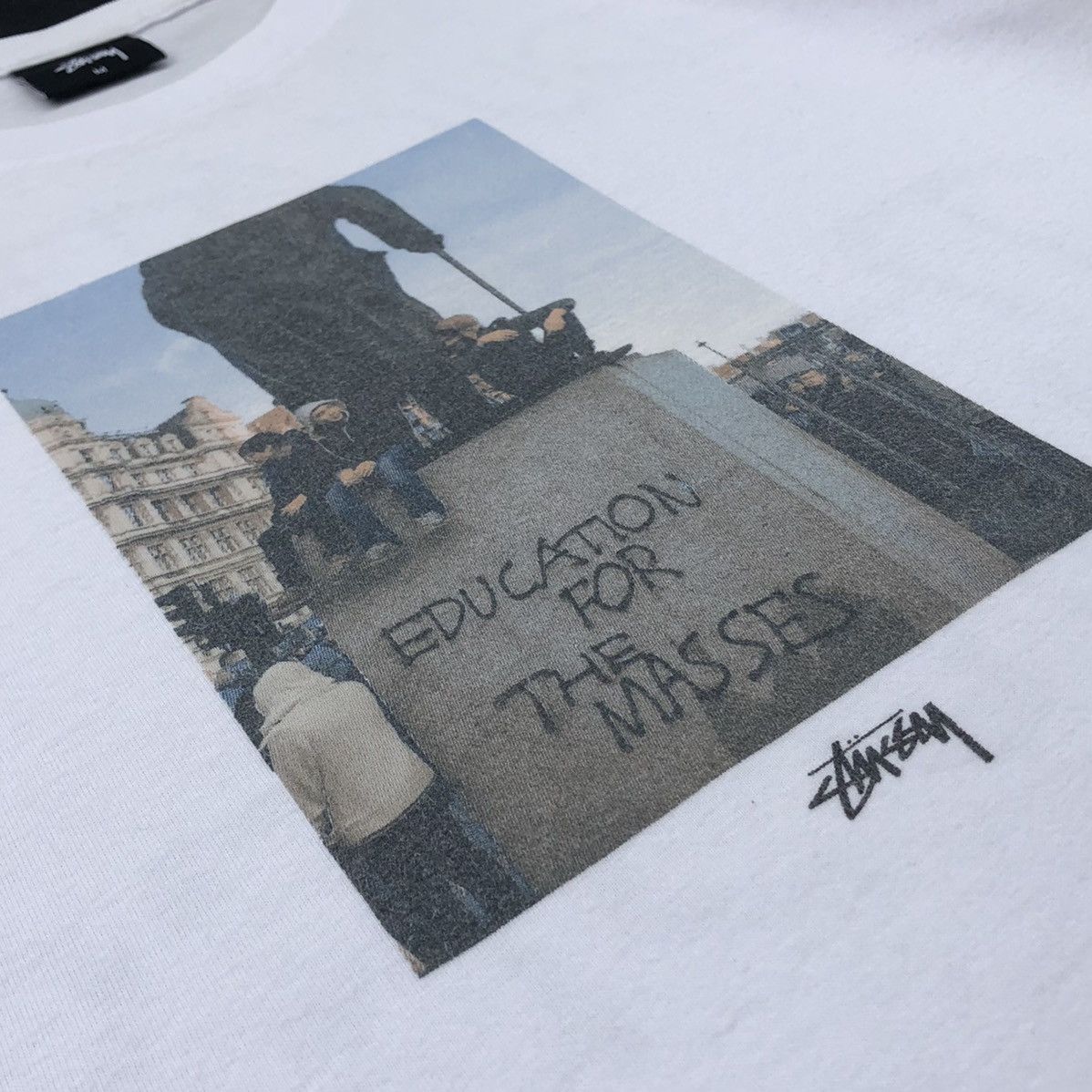 Stussy 🔥OG Stussy For The Masses T-shirt Size US M / EU 48-50 / 2 - 6 Thumbnail