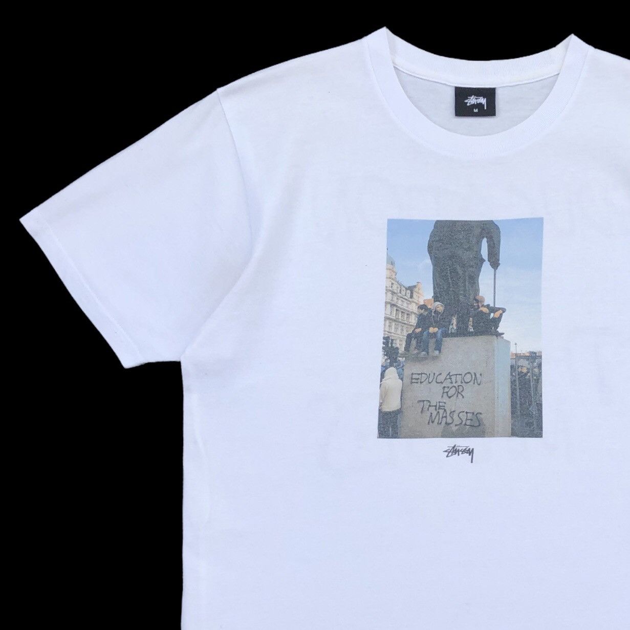 Stussy 🔥OG Stussy For The Masses T-shirt Size US M / EU 48-50 / 2 - 8 Thumbnail