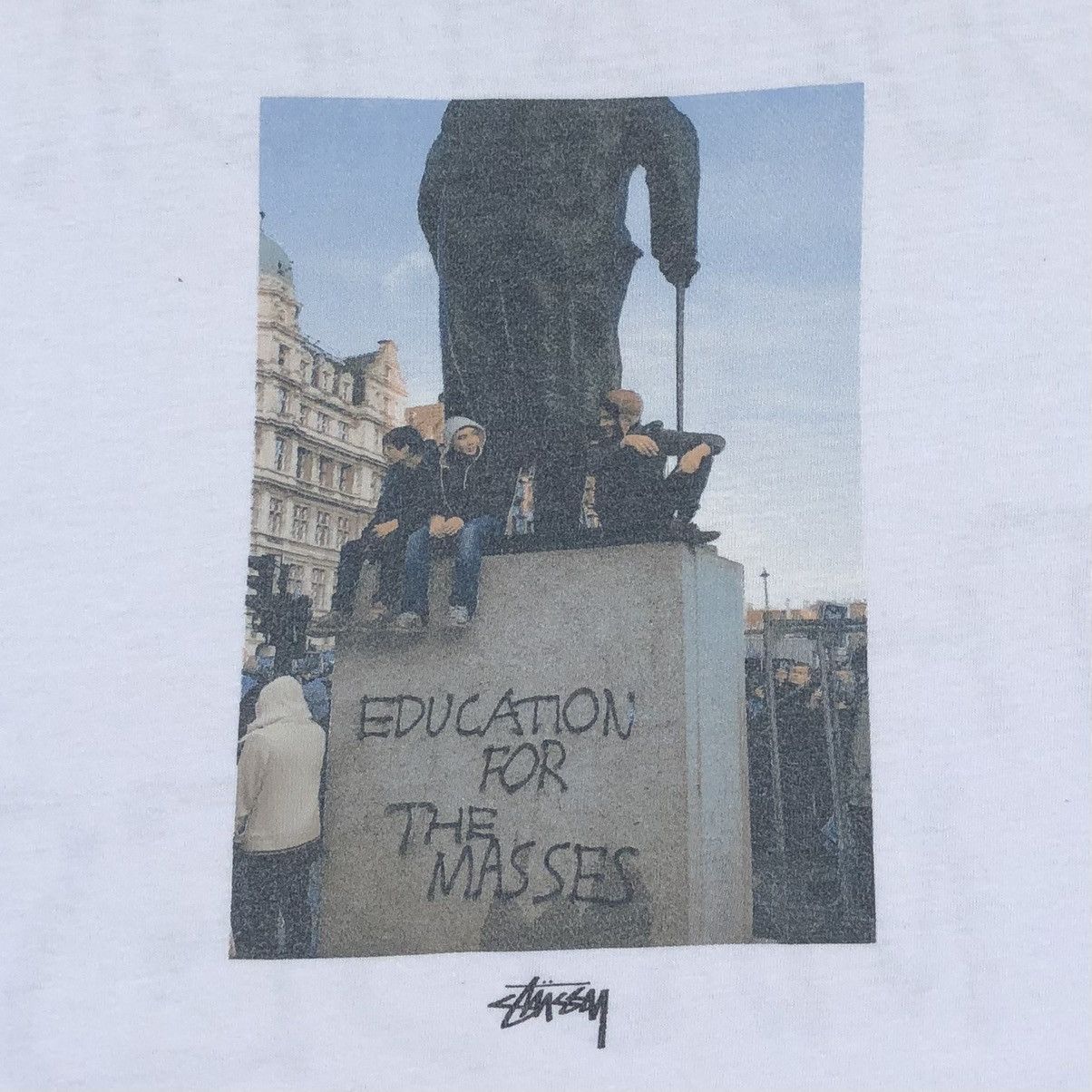 Stussy 🔥OG Stussy For The Masses T-shirt Size US M / EU 48-50 / 2 - 7 Thumbnail