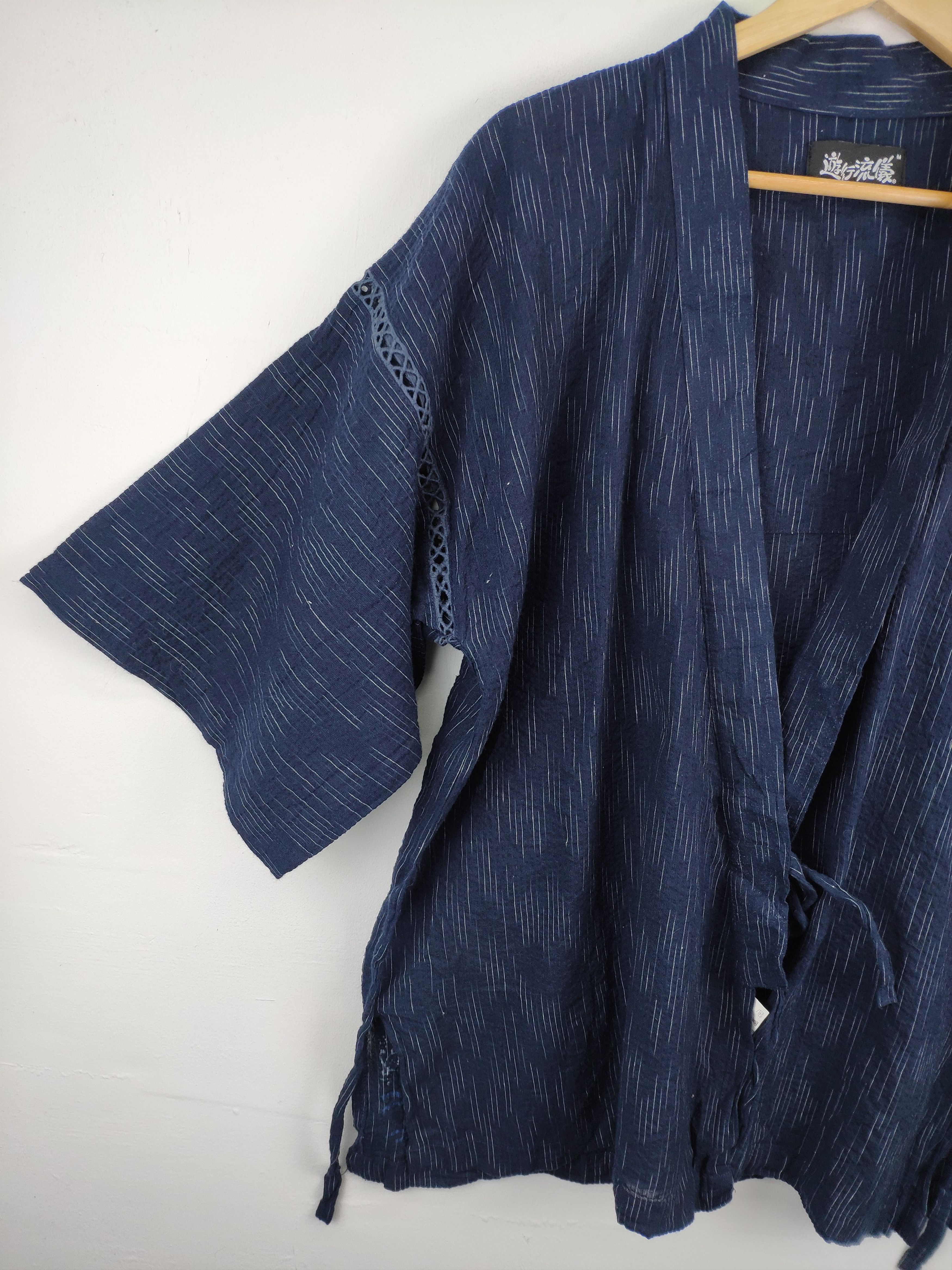 Japanese Brand × Vintage Inspired Visvim Noragi Kimono Cardigan Fish Koi Printed Size US M / EU 48-50 / 2 - 6 Thumbnail