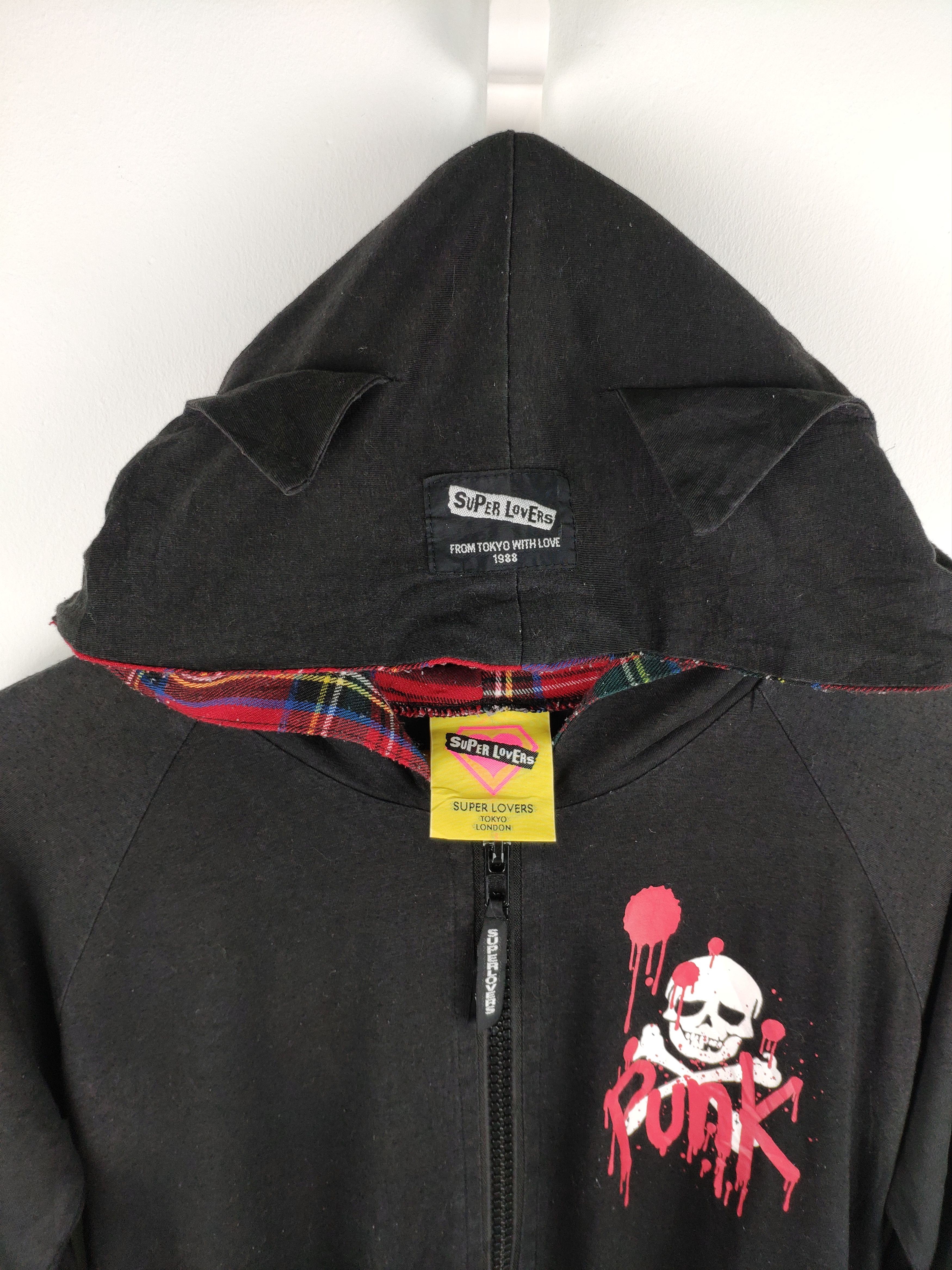 14th Addiction × If Six Was Nine × Japanese Brand Vintage Super Lover Punk Hoodie Jacket Seditionaries Size US S / EU 44-46 / 1 - 5 Thumbnail