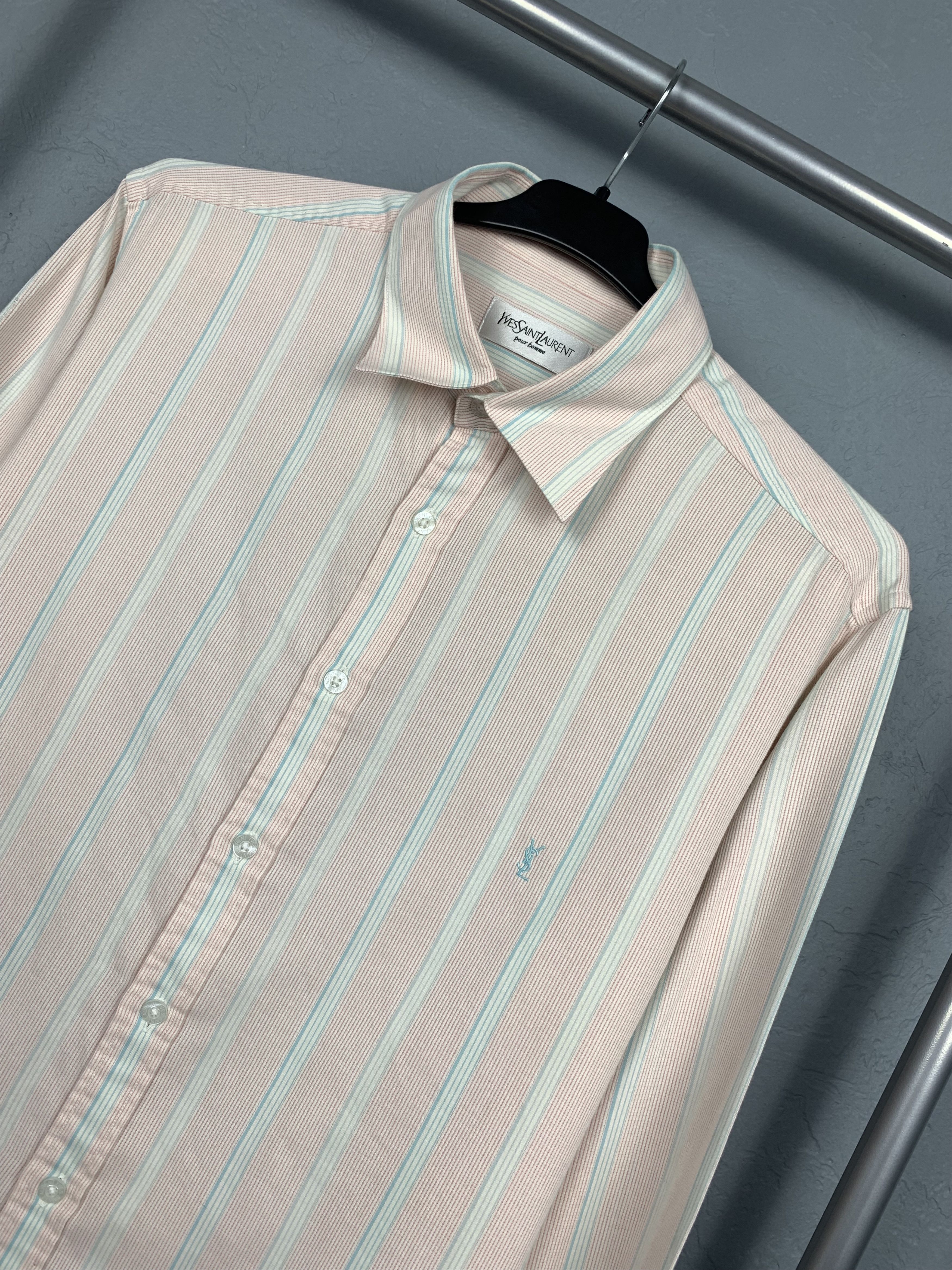 Yves Saint Laurent Yves Saint Laurent YSL men's long sleeve shirt Size US L / EU 52-54 / 3 - 2 Thumbnail