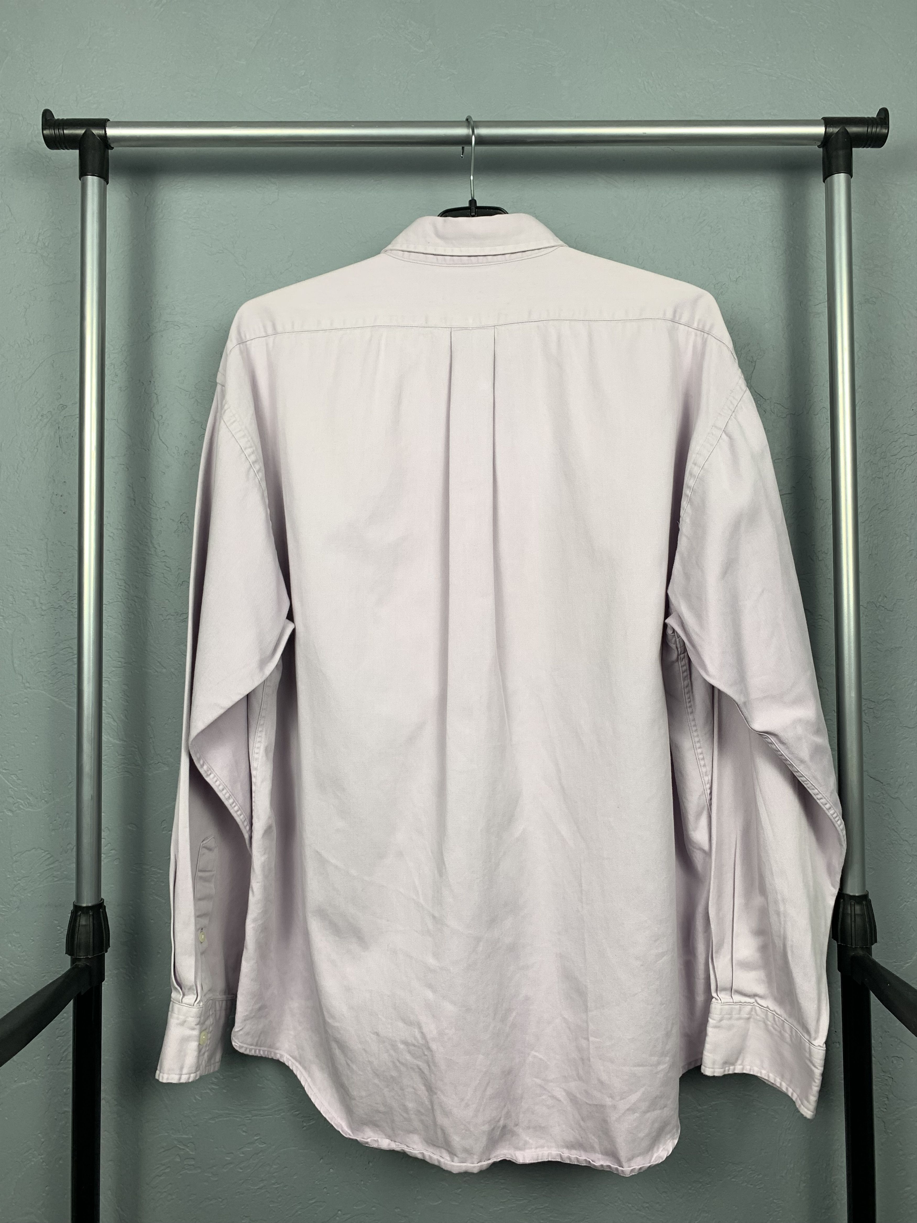 Vintage × Yves Saint Laurent Yves Saint Laurent YSL Cotton Shirt Size US L / EU 52-54 / 3 - 5 Thumbnail