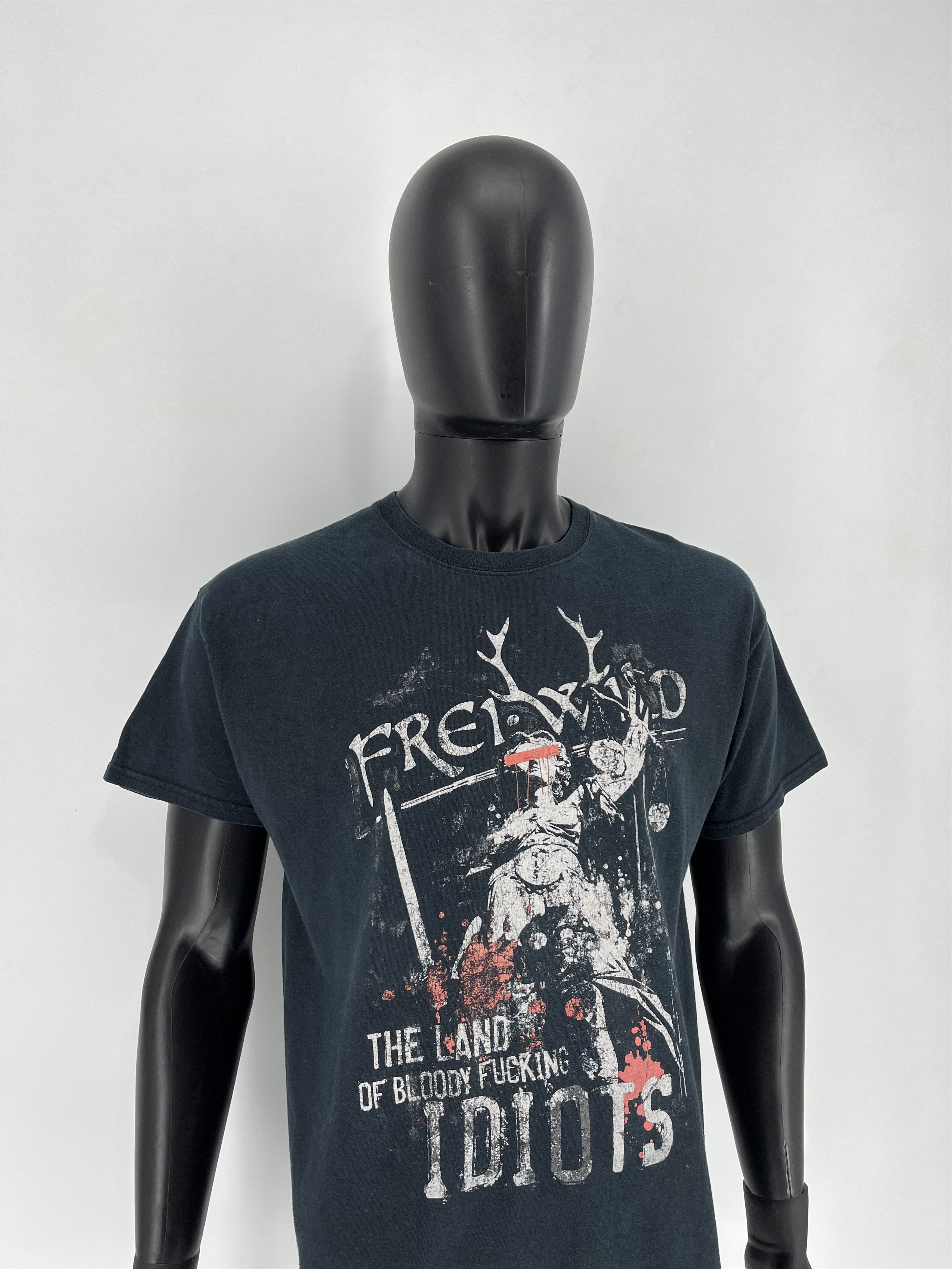 Band Tees Vintage Frei WILD Band tee Skull T shirt Black Size US L / EU 52-54 / 3 - 3 Thumbnail