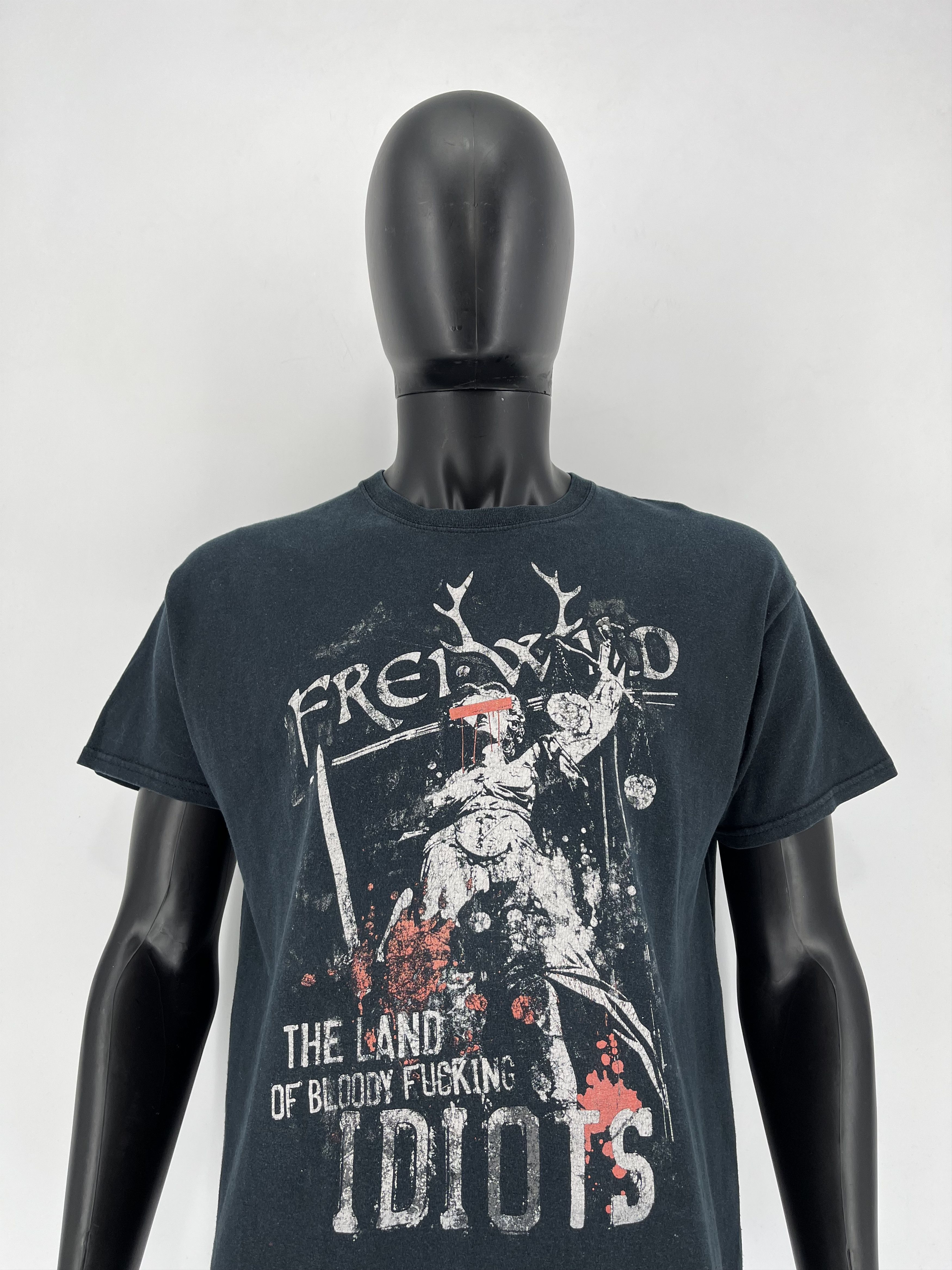 Band Tees Vintage Frei WILD Band tee Skull T shirt Black Size US L / EU 52-54 / 3 - 6 Thumbnail