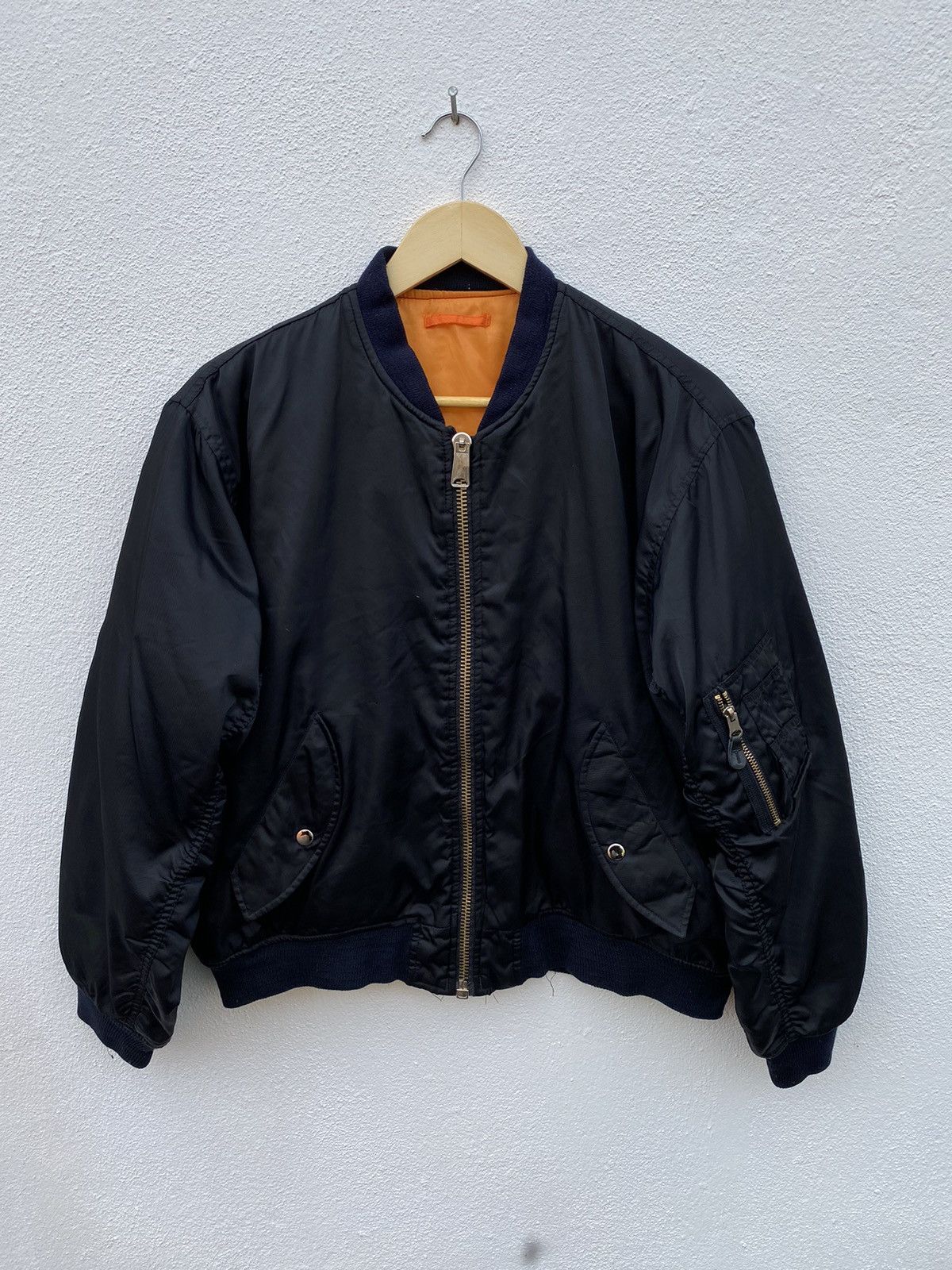 Vintage MA-1 Flyers us air force bomber jacket