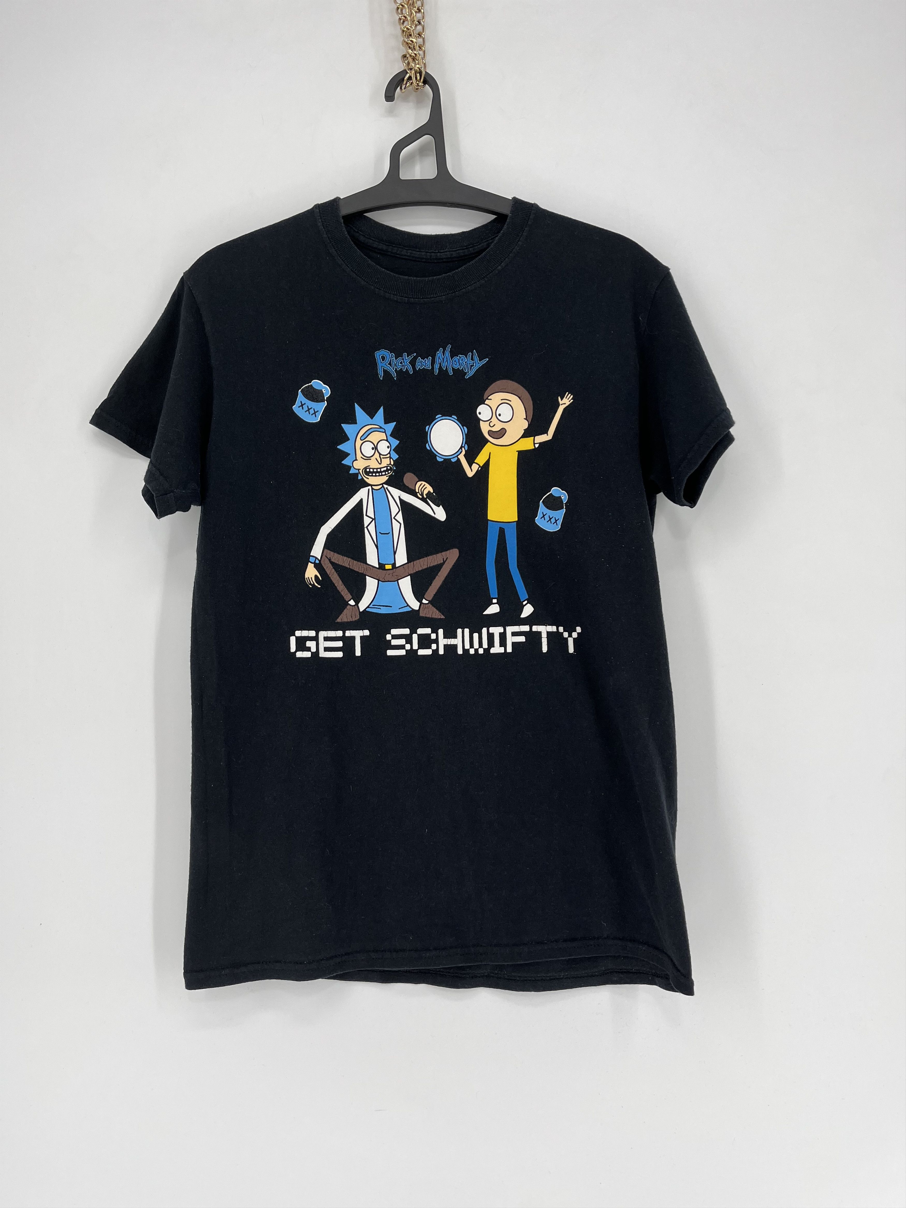Vintage Vintage Y2K Adult Rick And Morty “Get Schwifty” T-Shirt Size US L / EU 52-54 / 3 - 5 Thumbnail