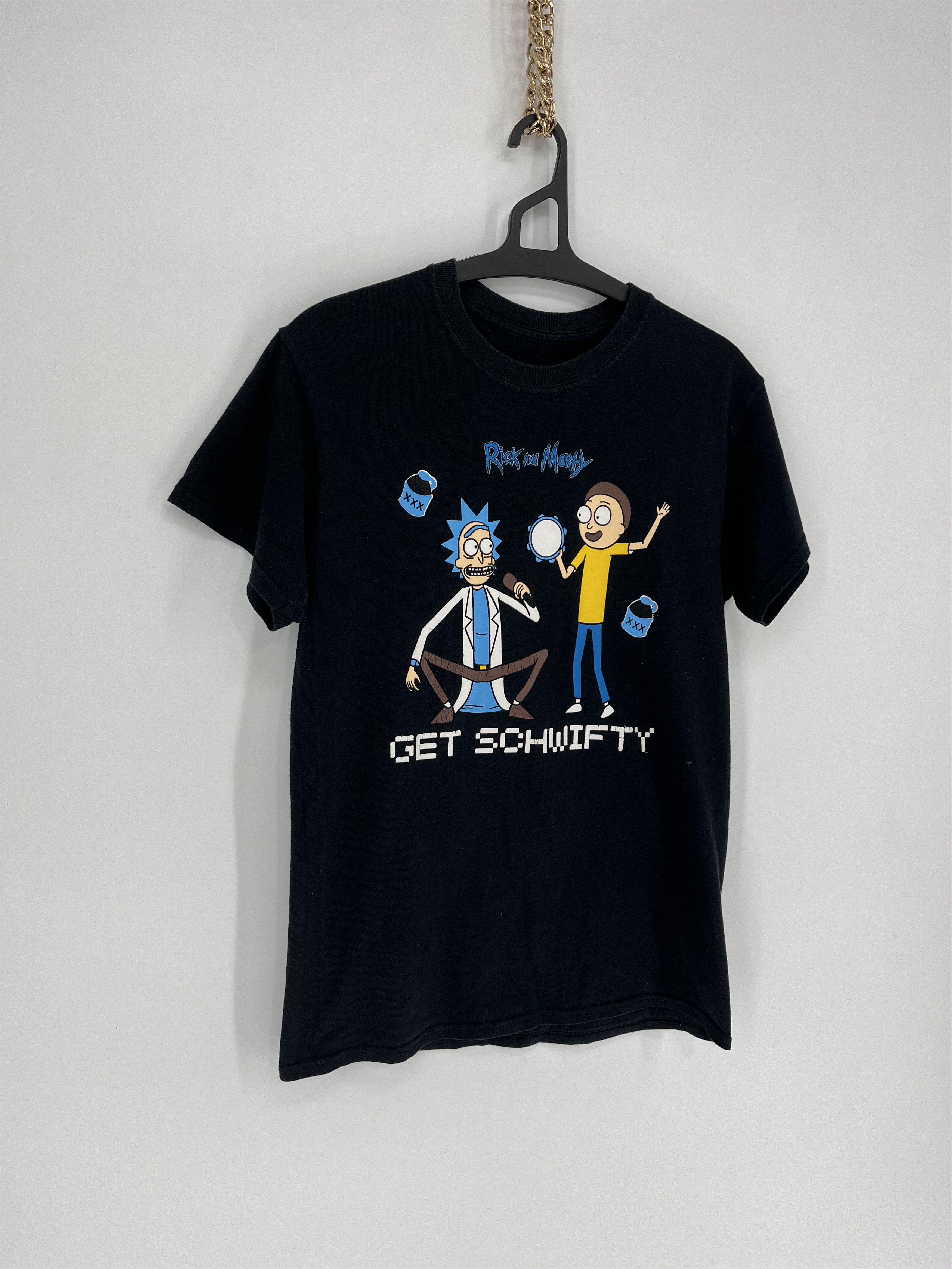 Vintage Vintage Y2K Adult Rick And Morty “Get Schwifty” T-Shirt Size US L / EU 52-54 / 3 - 3 Thumbnail