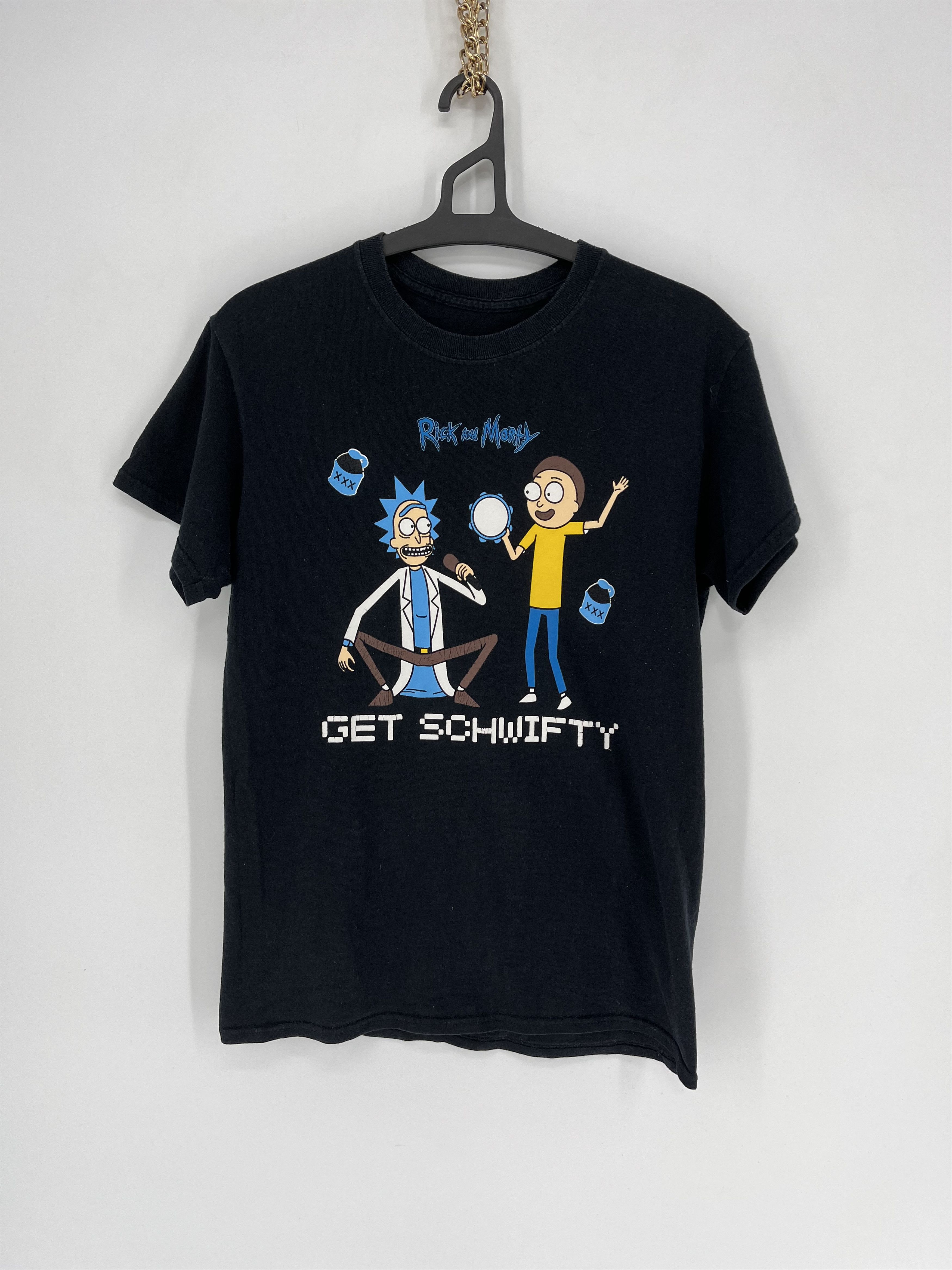 Vintage Vintage Y2K Adult Rick And Morty “Get Schwifty” T-Shirt Size US L / EU 52-54 / 3 - 2 Thumbnail