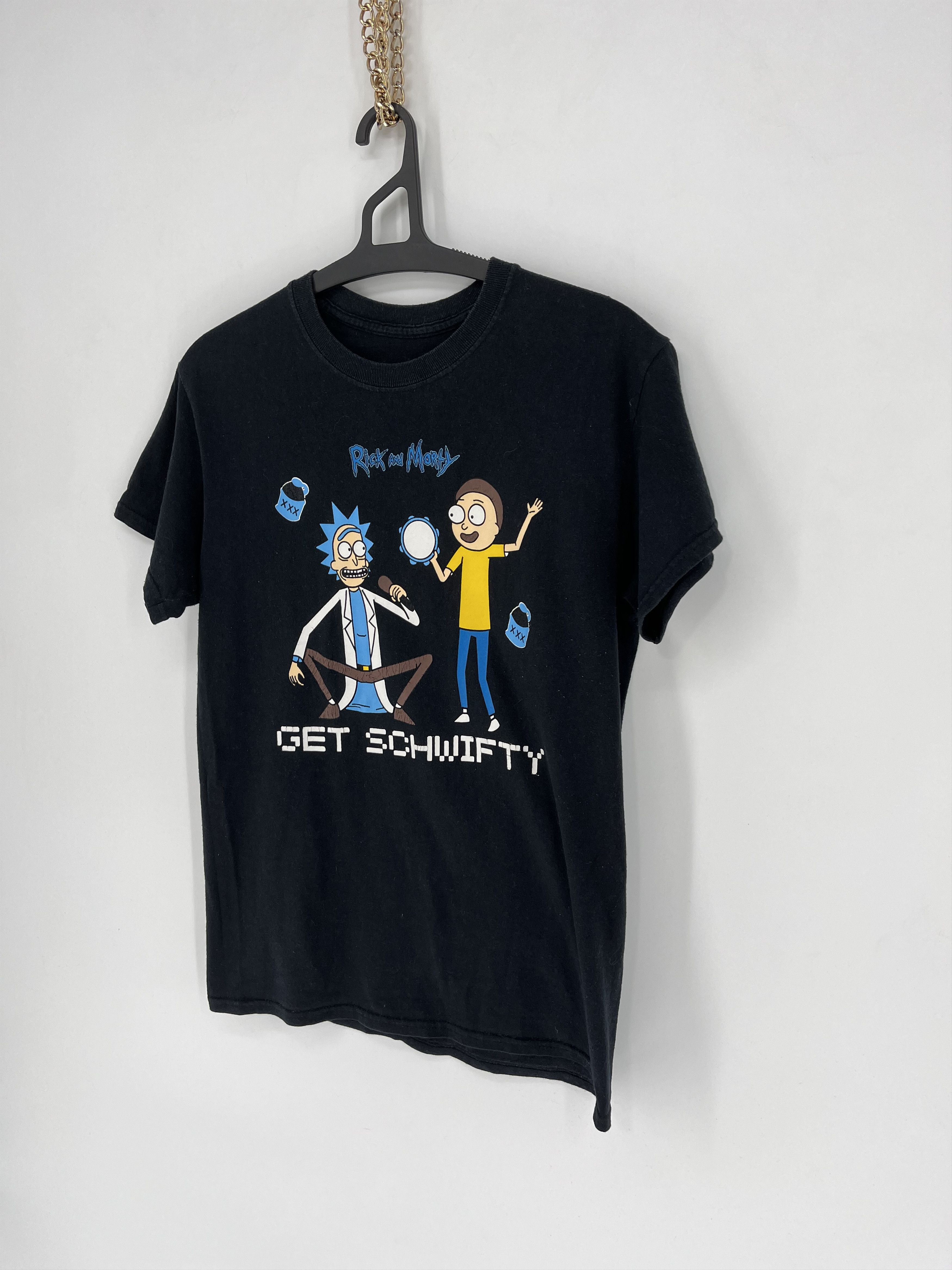 Vintage Vintage Y2K Adult Rick And Morty “Get Schwifty” T-Shirt Size US L / EU 52-54 / 3 - 1 Thumbnail