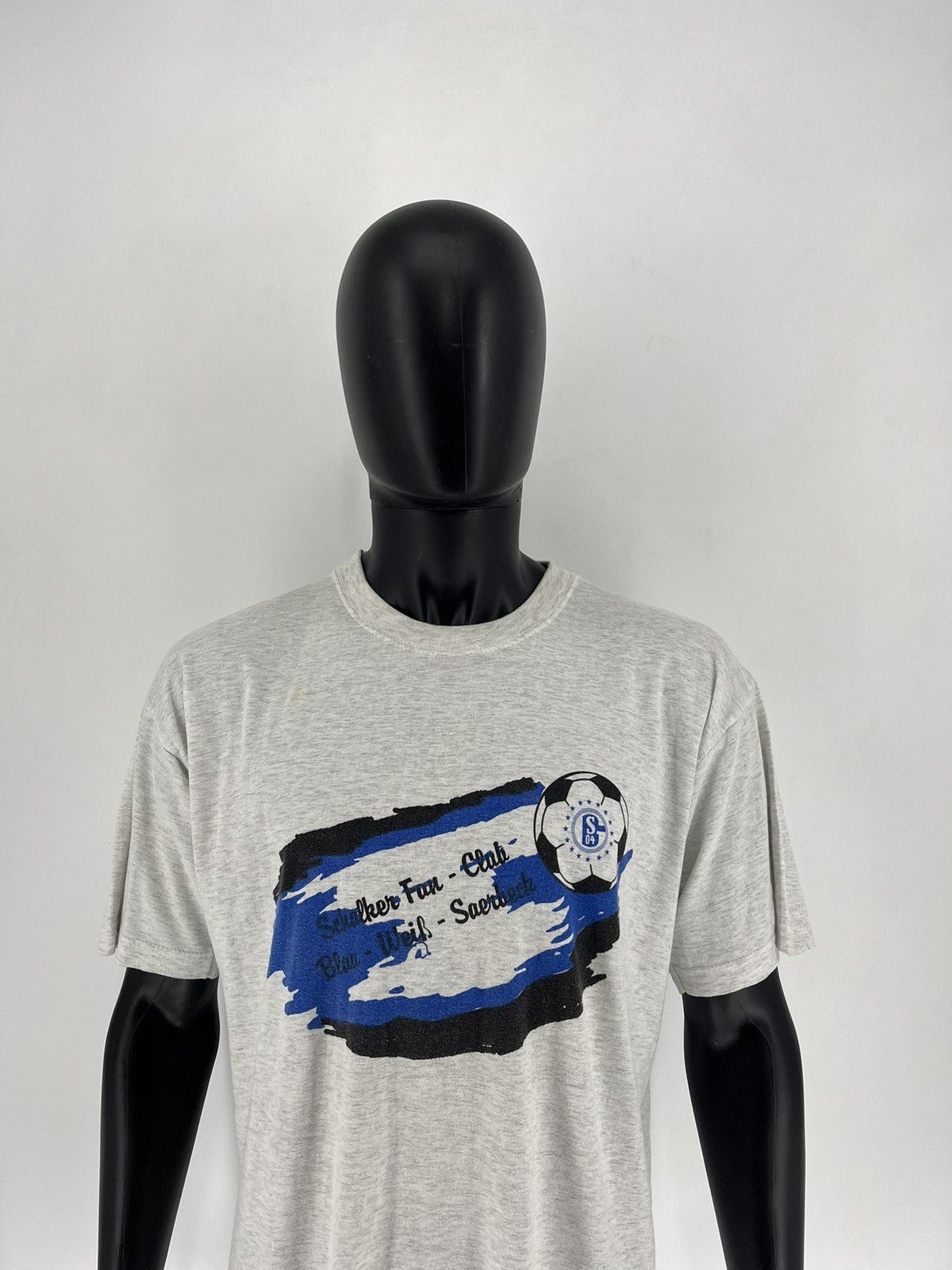 Vintage Mens Vintage Y2K T Shirt Schalke 04 Size L Soccer Size US L / EU 52-54 / 3 - 1 Thumbnail