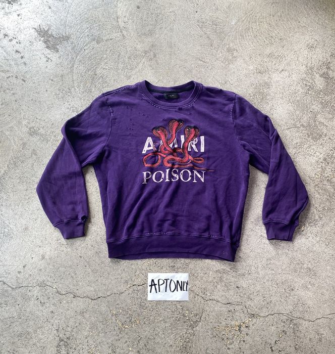 Amiri poison hot sale sweatshirt