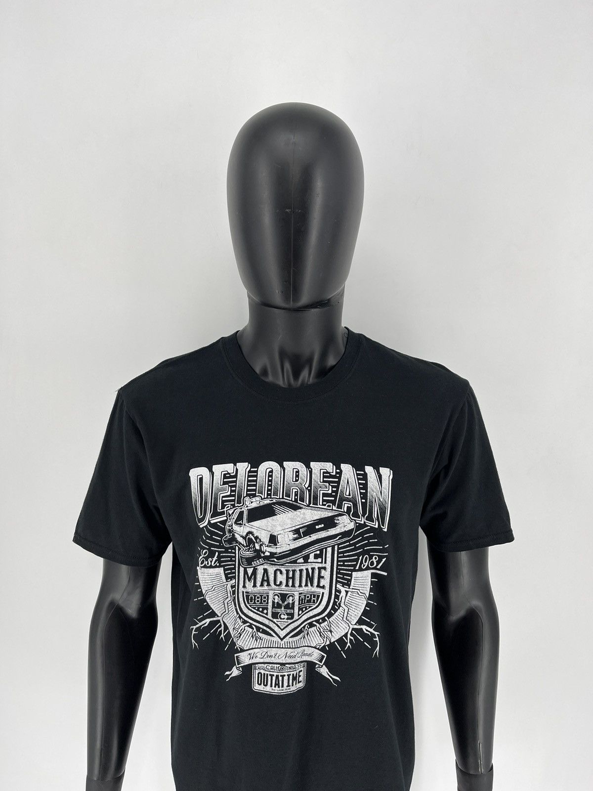 Band Tees × Vintage Reprint Back To The Future DeLorean Car Movie Shirt Size US L / EU 52-54 / 3 - 6 Thumbnail
