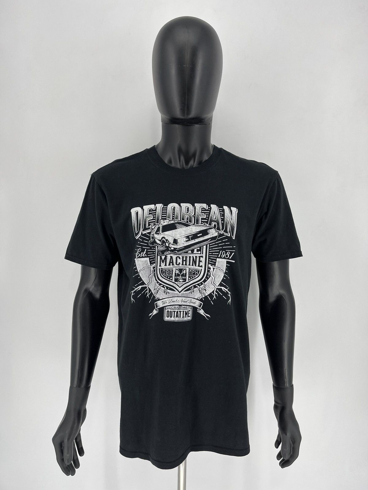 Band Tees × Vintage Reprint Back To The Future DeLorean Car Movie Shirt Size US L / EU 52-54 / 3 - 2 Thumbnail