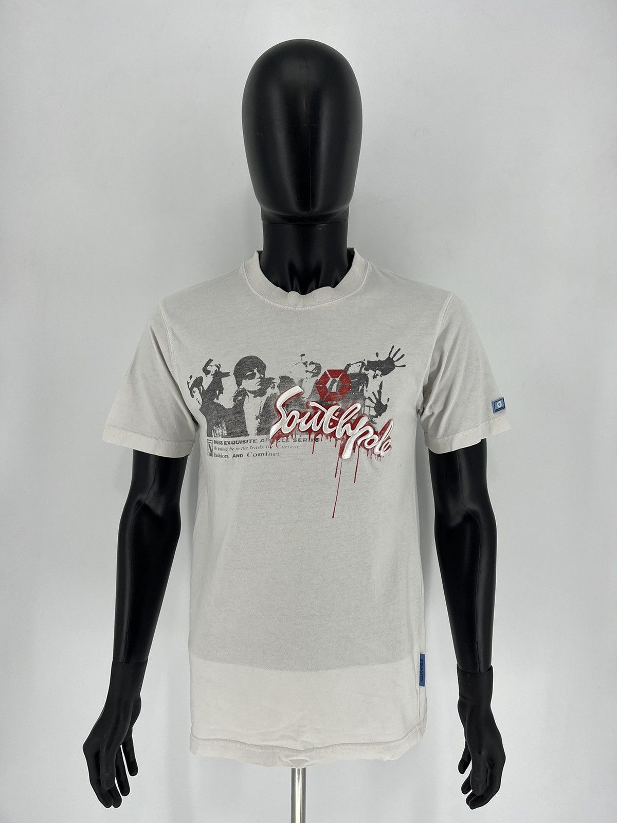 Rap Tees Vintage Southpole T-Shirt 90s Size US S / EU 44-46 / 1 - 2 Thumbnail