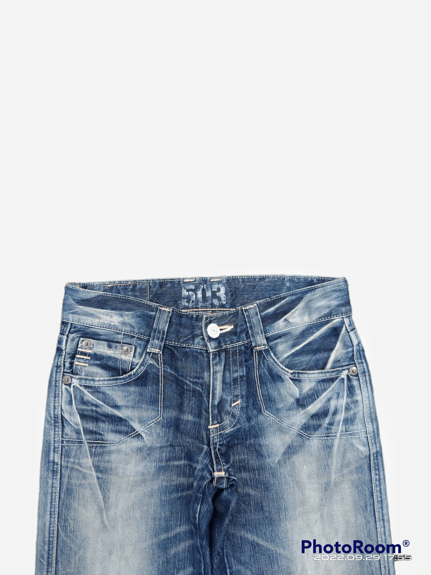 Edwin DiSTRESSED BELL BOTTOM,FLARE BOOCUT EDWIN MADE IN JAPAN Size US 28 / EU 44 - 3 Thumbnail