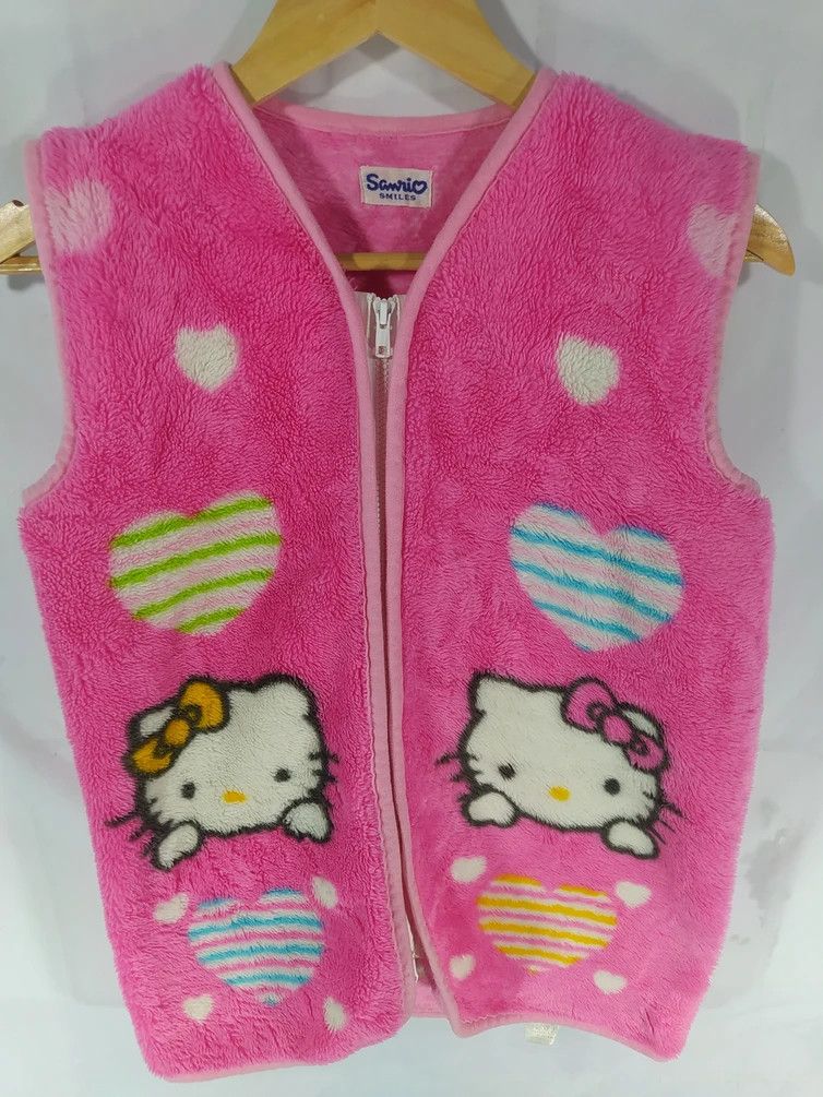 Cartoon Network × Disney × Japanese Brand Hello kitty Pile fleece Size US S / EU 44-46 / 1 - 6 Thumbnail